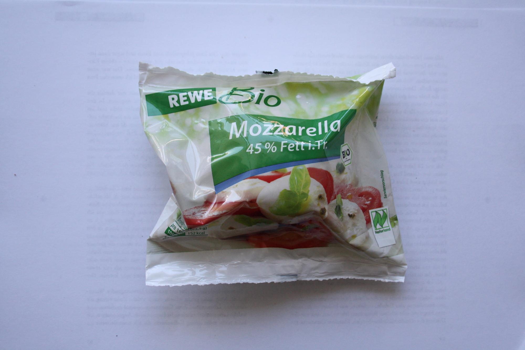 Rewe Bio Mozzarella