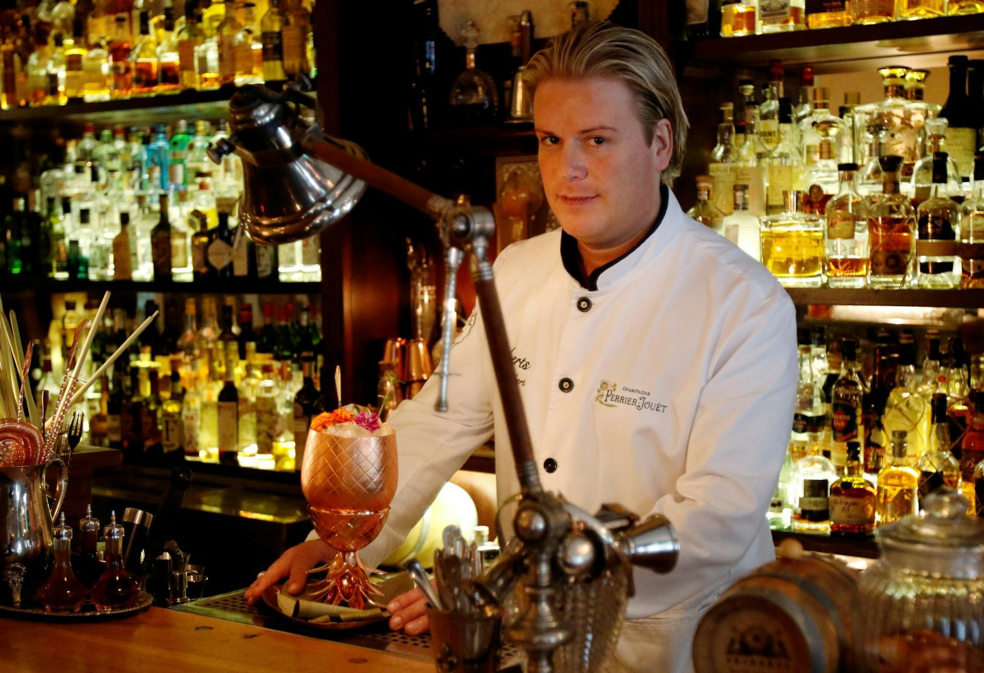 Volker Seibert Geschäftsführer der Bar Seiberts Bause