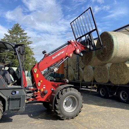 Radlader Ballen