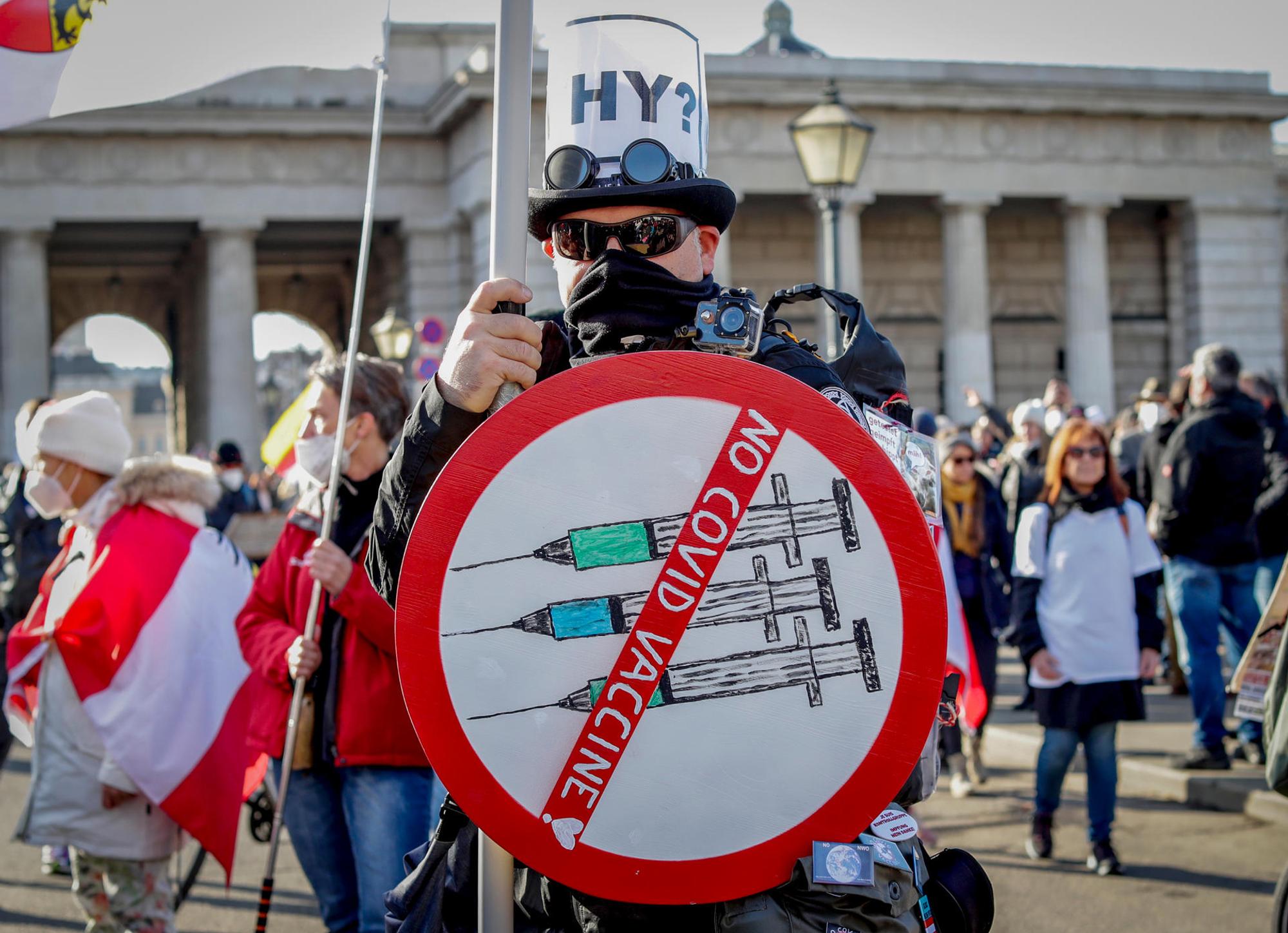 DemoWienMannSchild