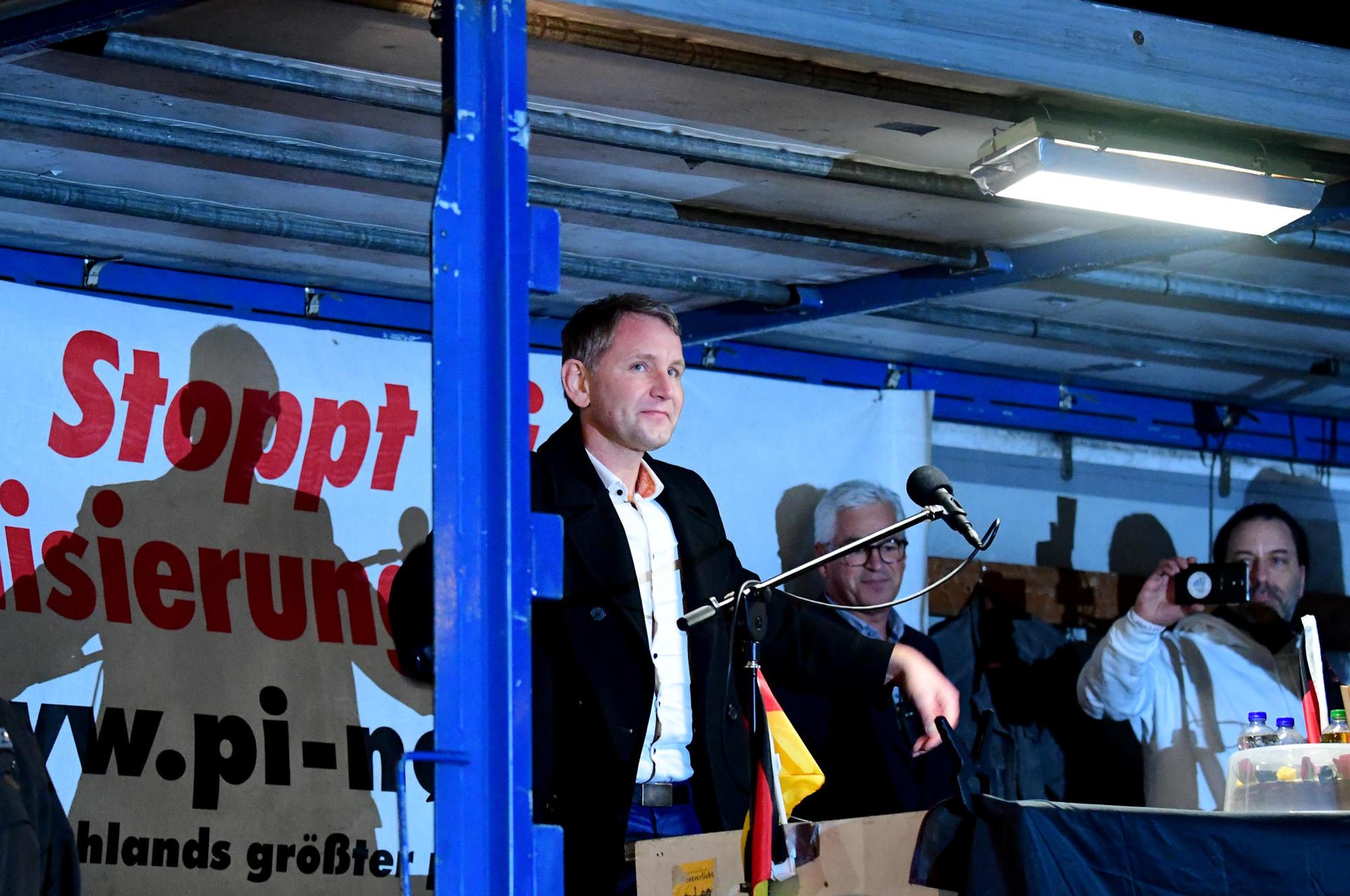 Höcke bei Pegida