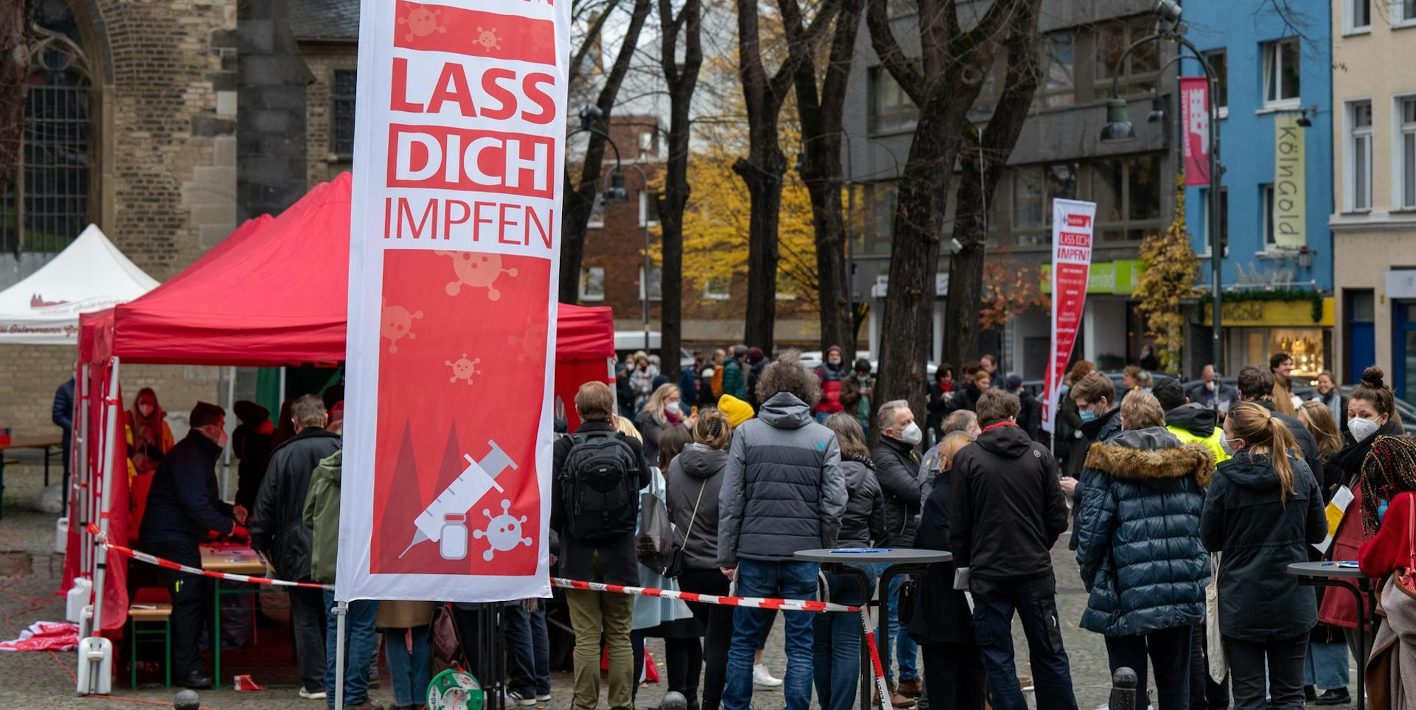 Ansturm Impfaktion Südstadt