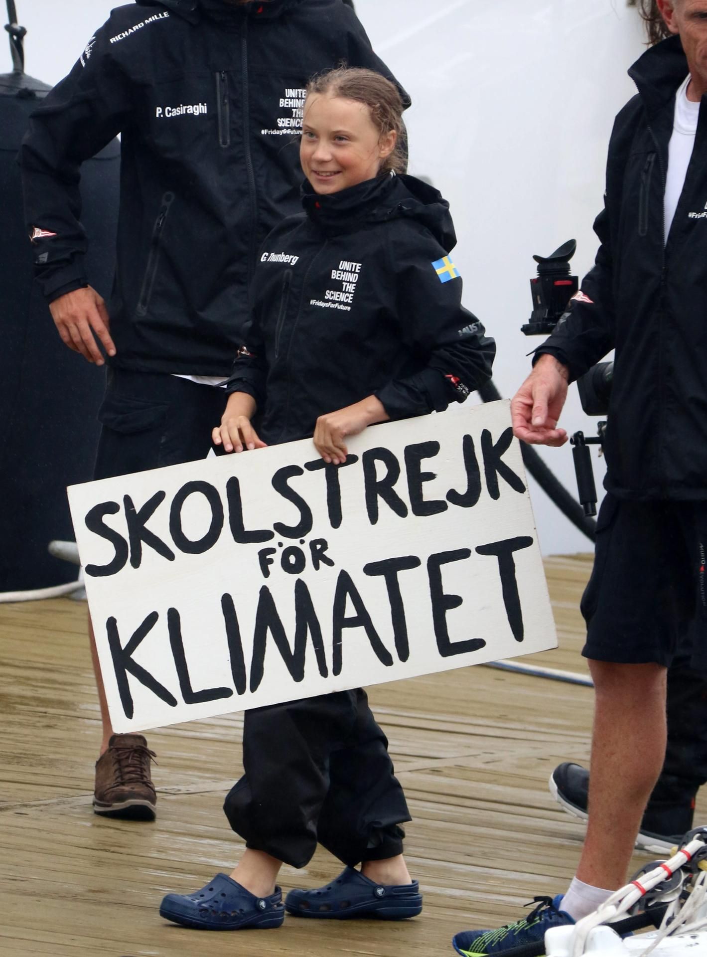 Thunberg New York Schild