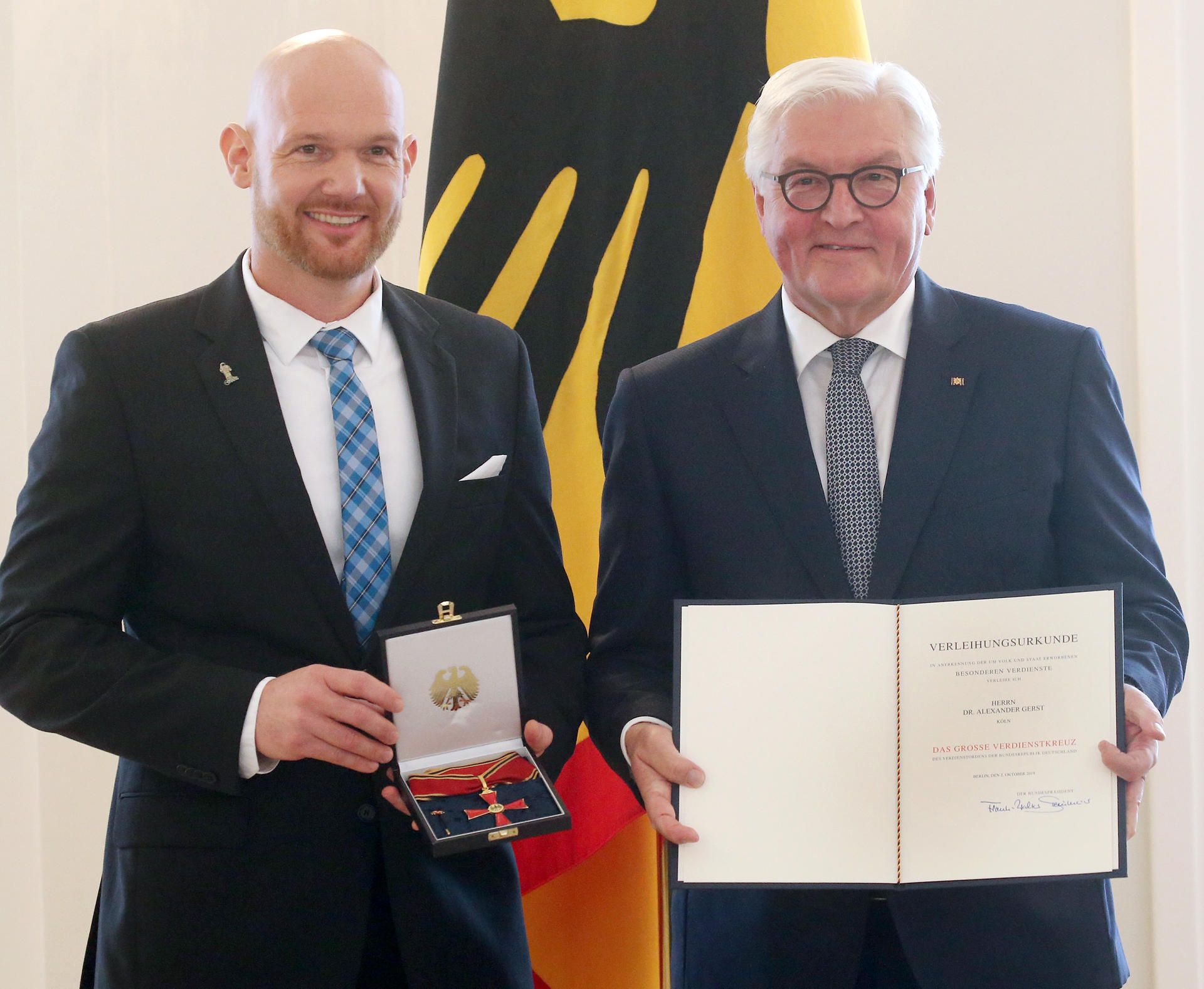 Alex Gerst Steinmeier