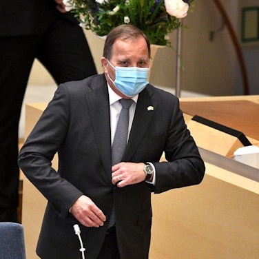 Lofven Schweden dpa