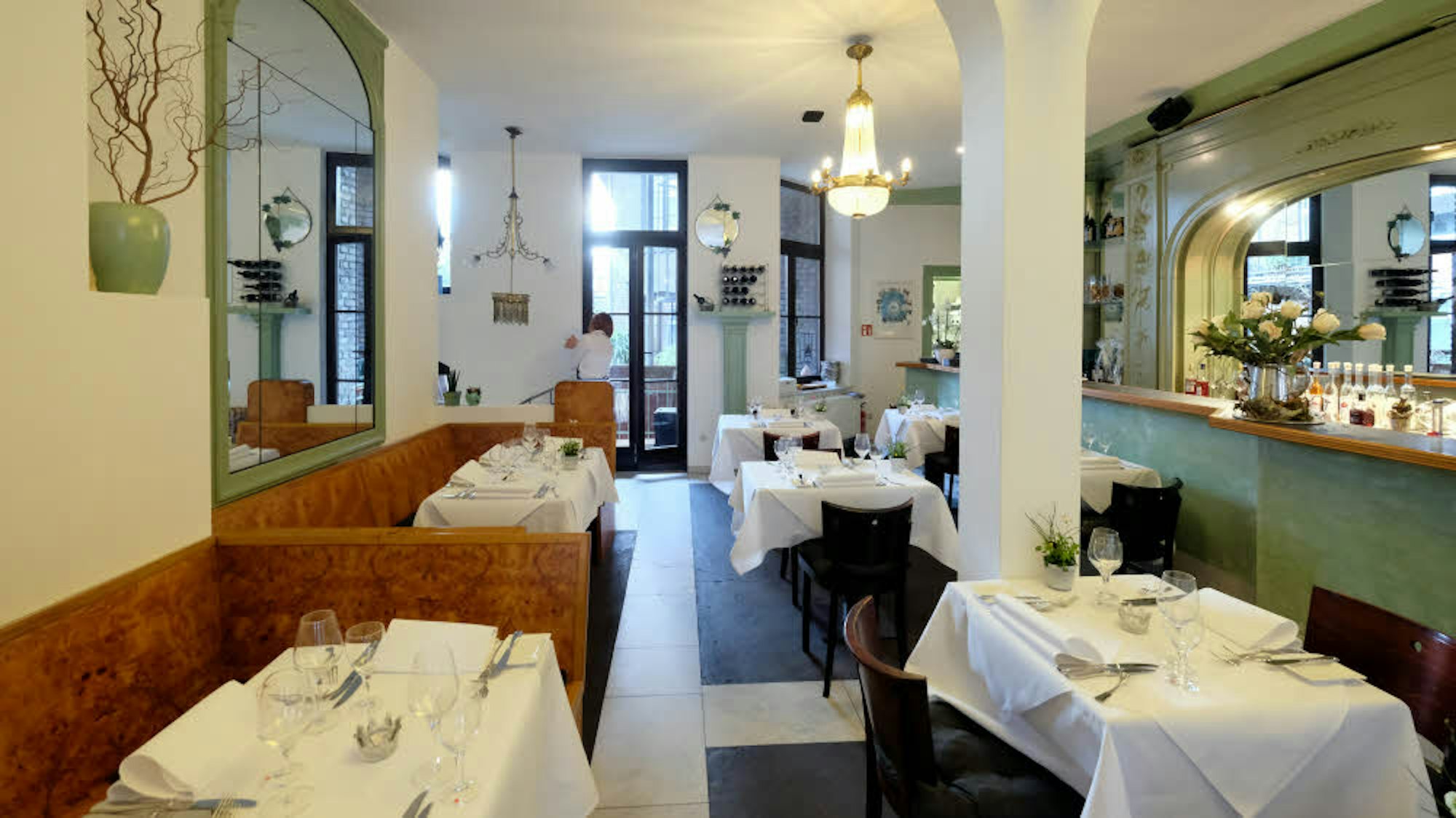 Restaurant Der vierte König von innen.