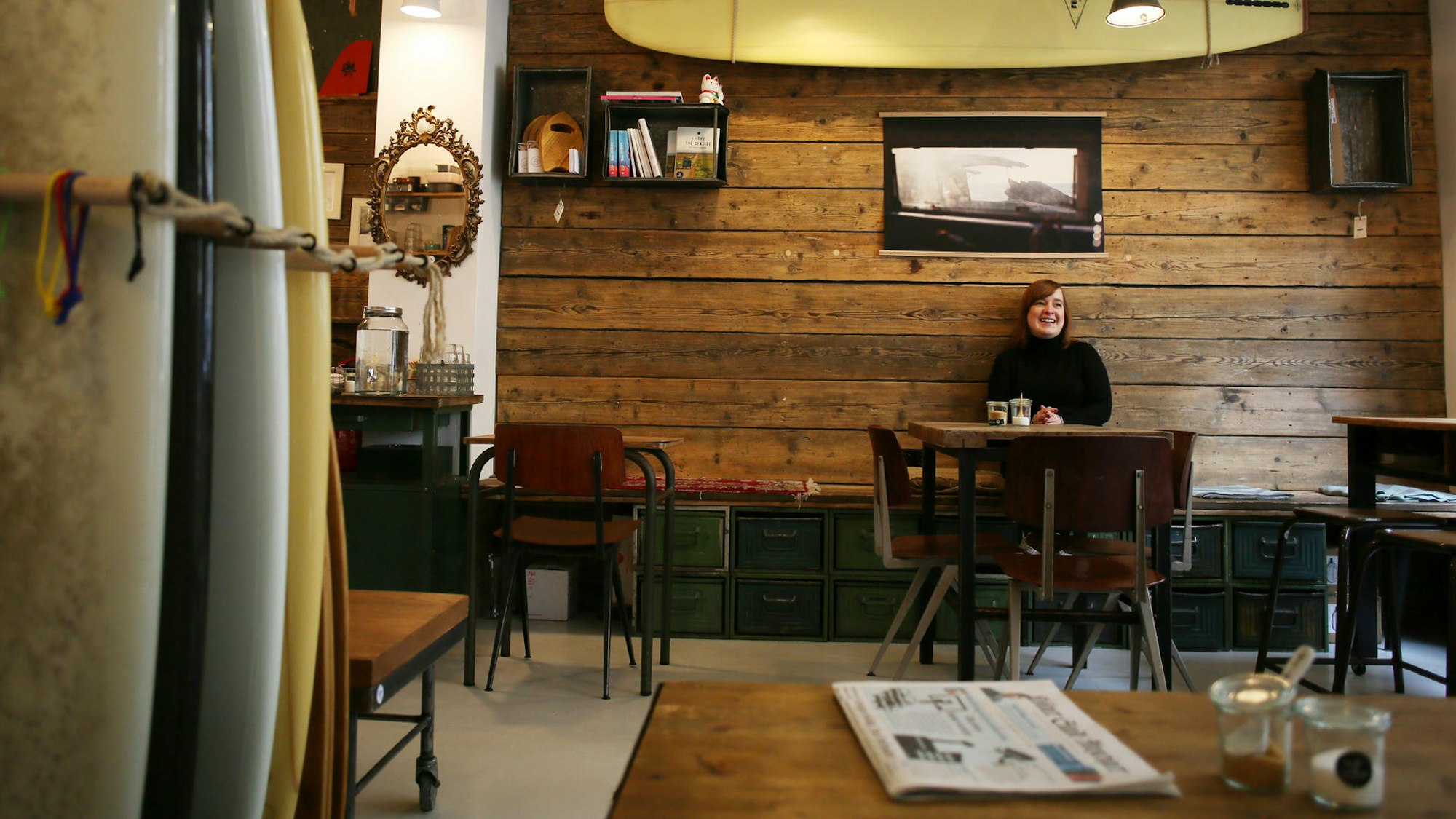 Das Café Mansito von innen