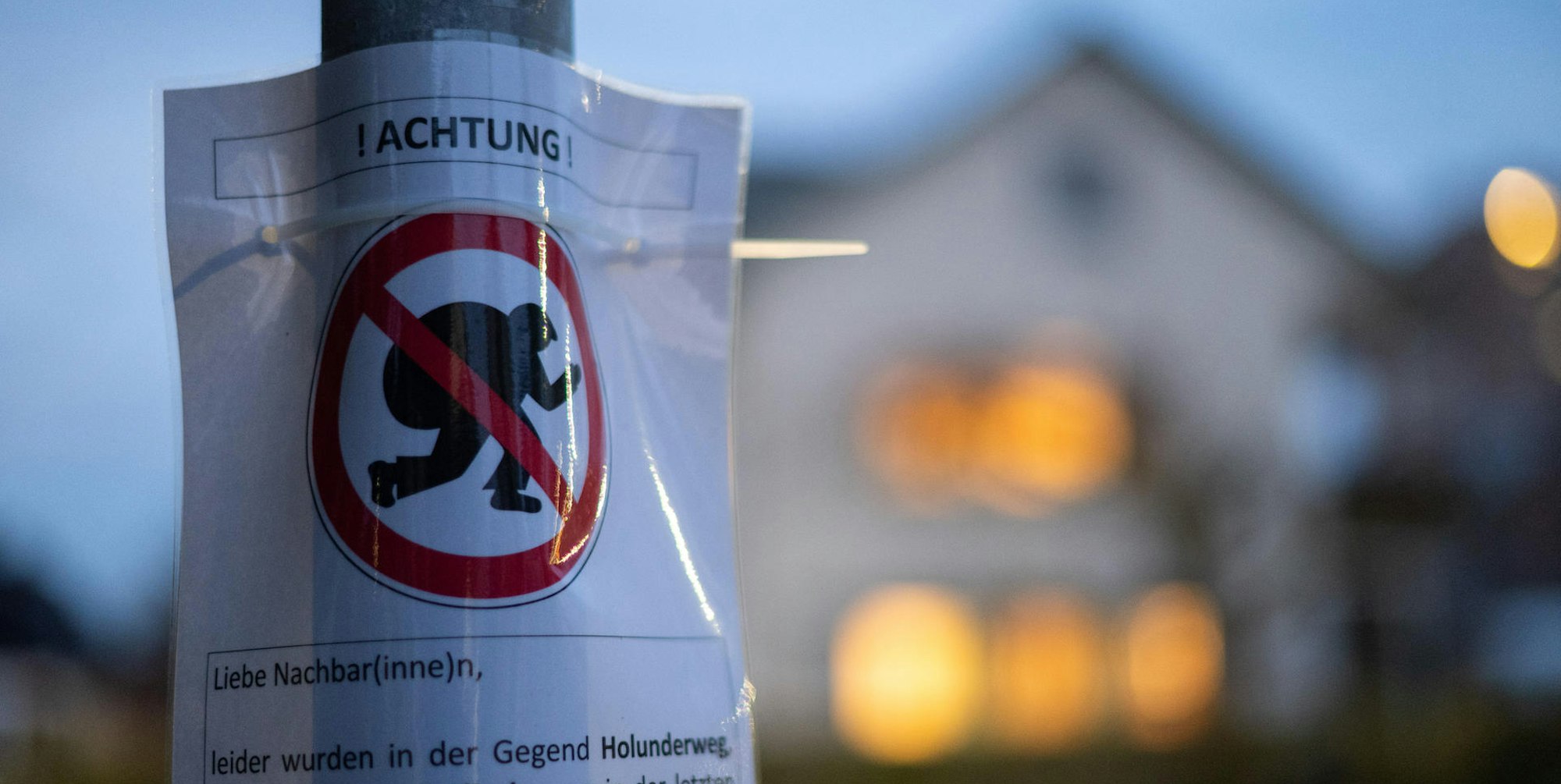 Einbrecher Einbruch Symbolbild