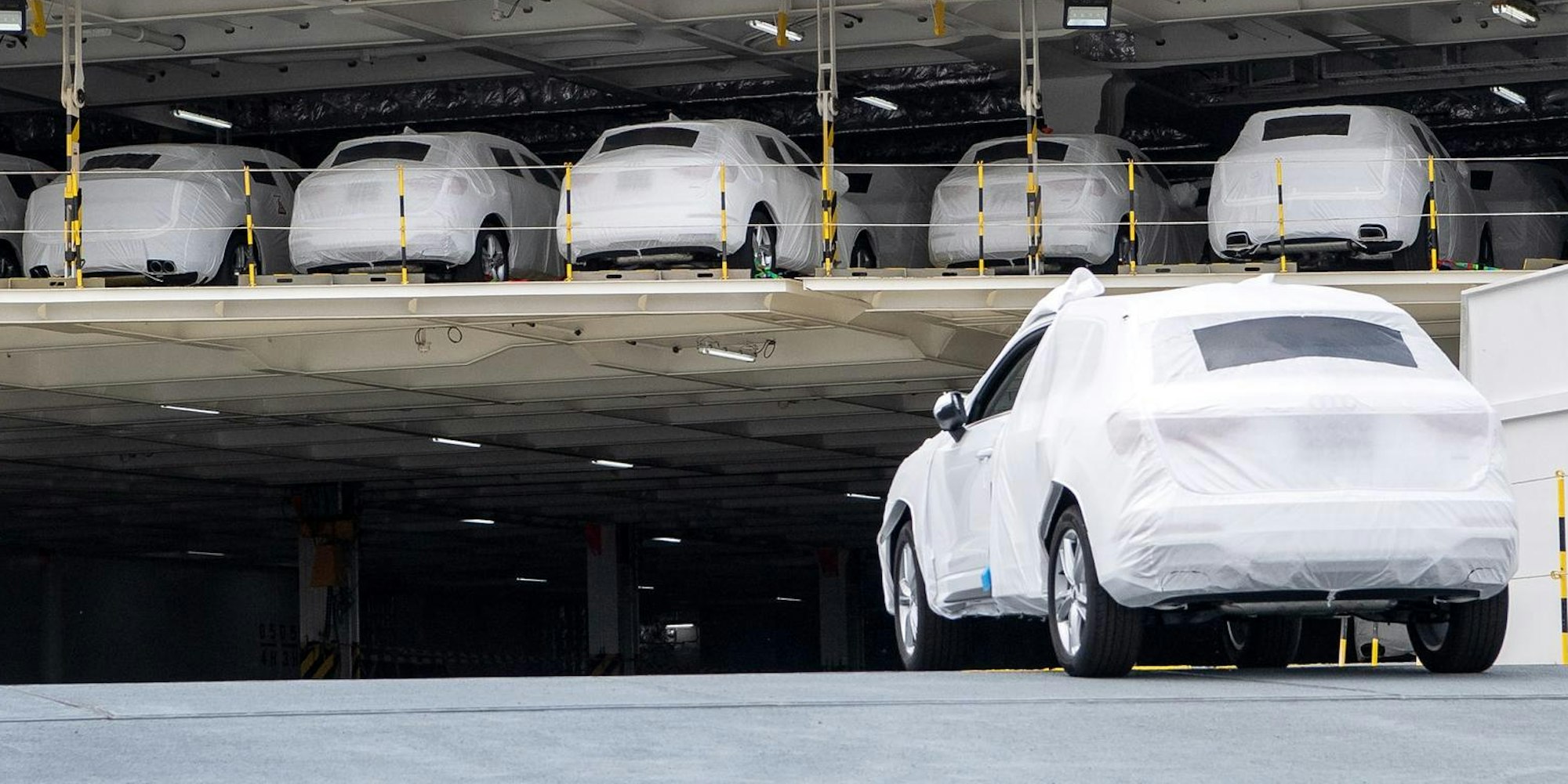 Autofrachter Symbolbild