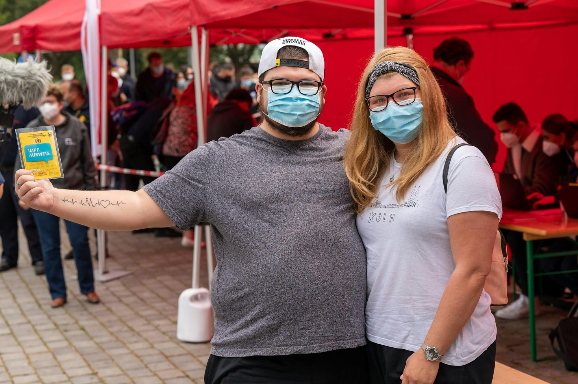 Nadine Christoph Impfung Heumark