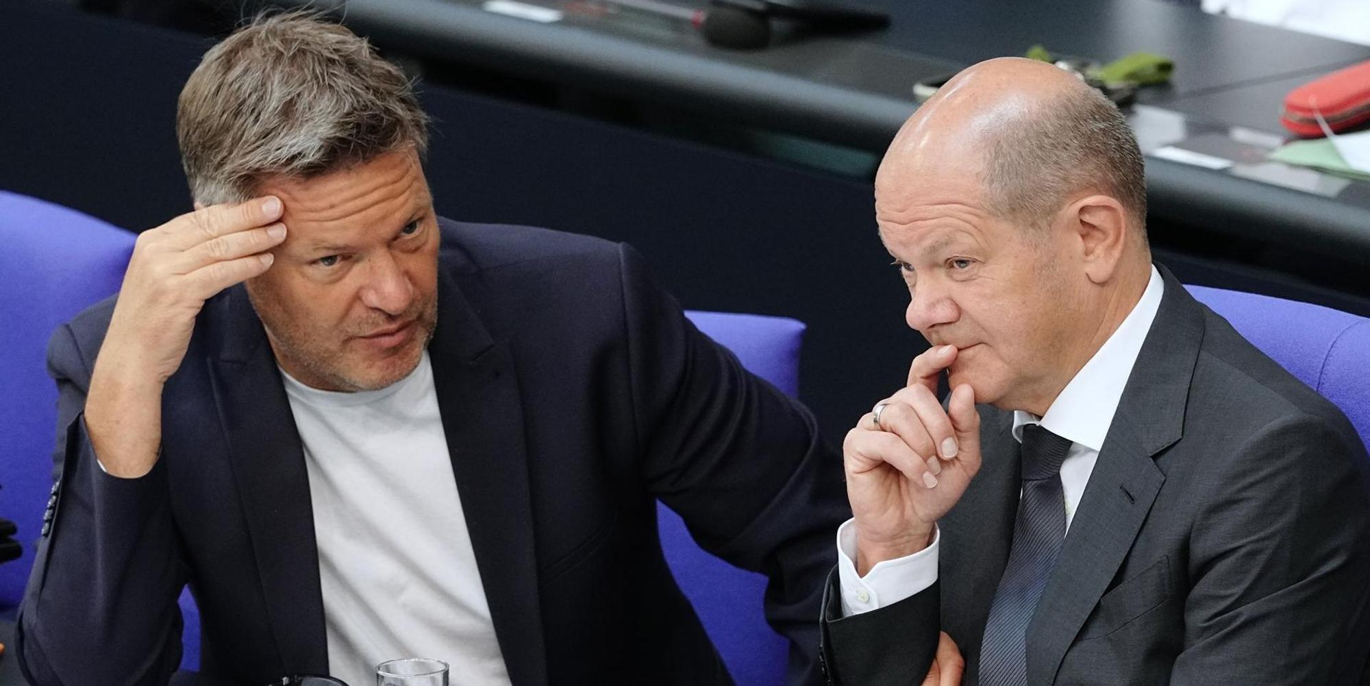 Habeck Scholz Bundestag 250522 4