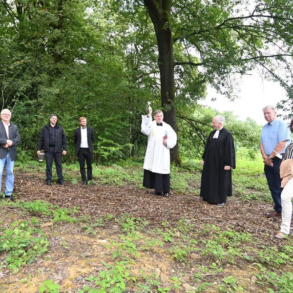 Segnung Waldfriedhof Kürten 190721