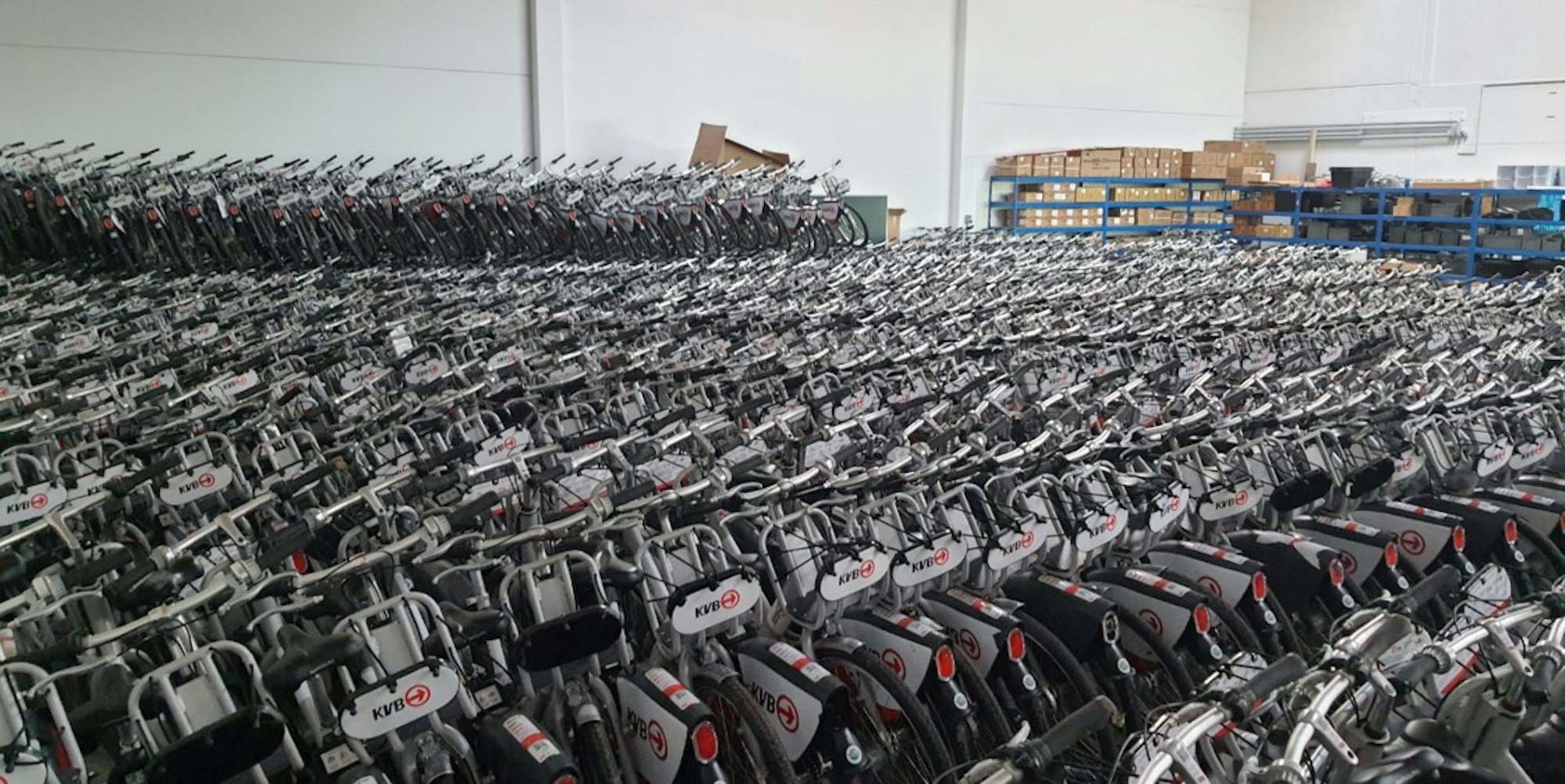 Zerstörte Leihräder