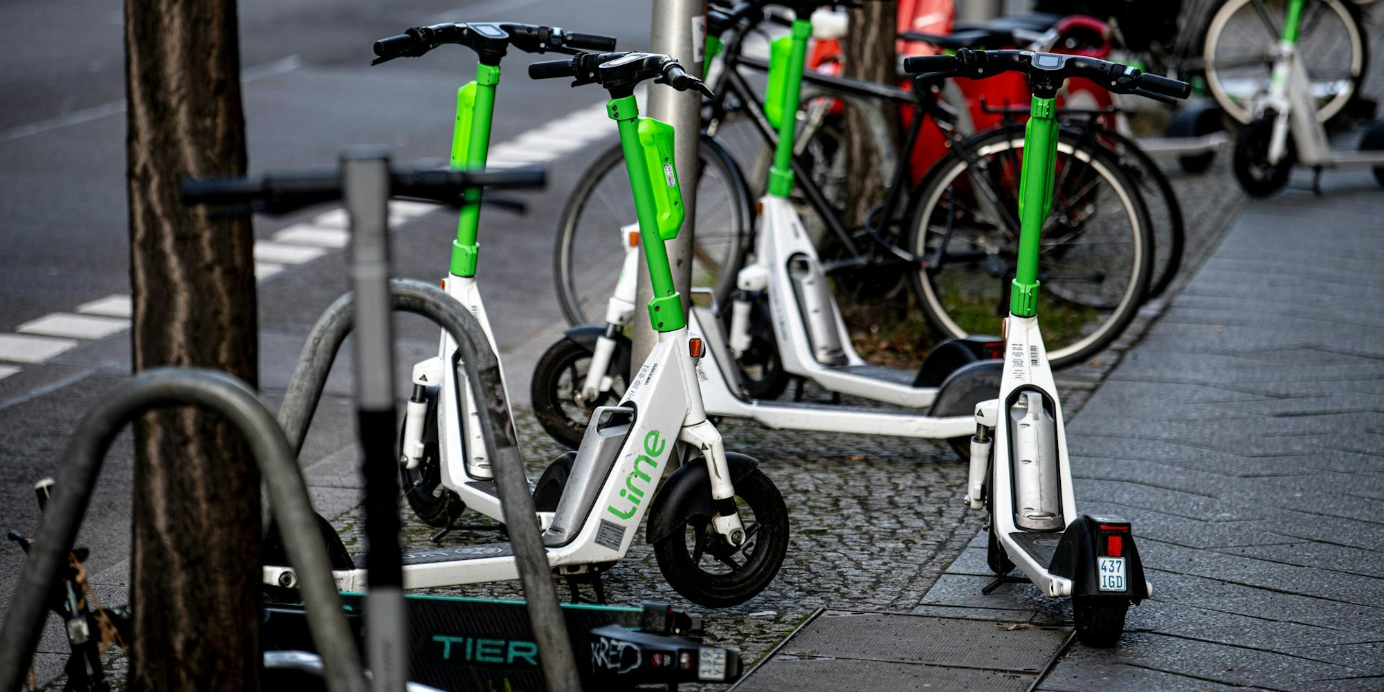 Lime E-Scooter dpa