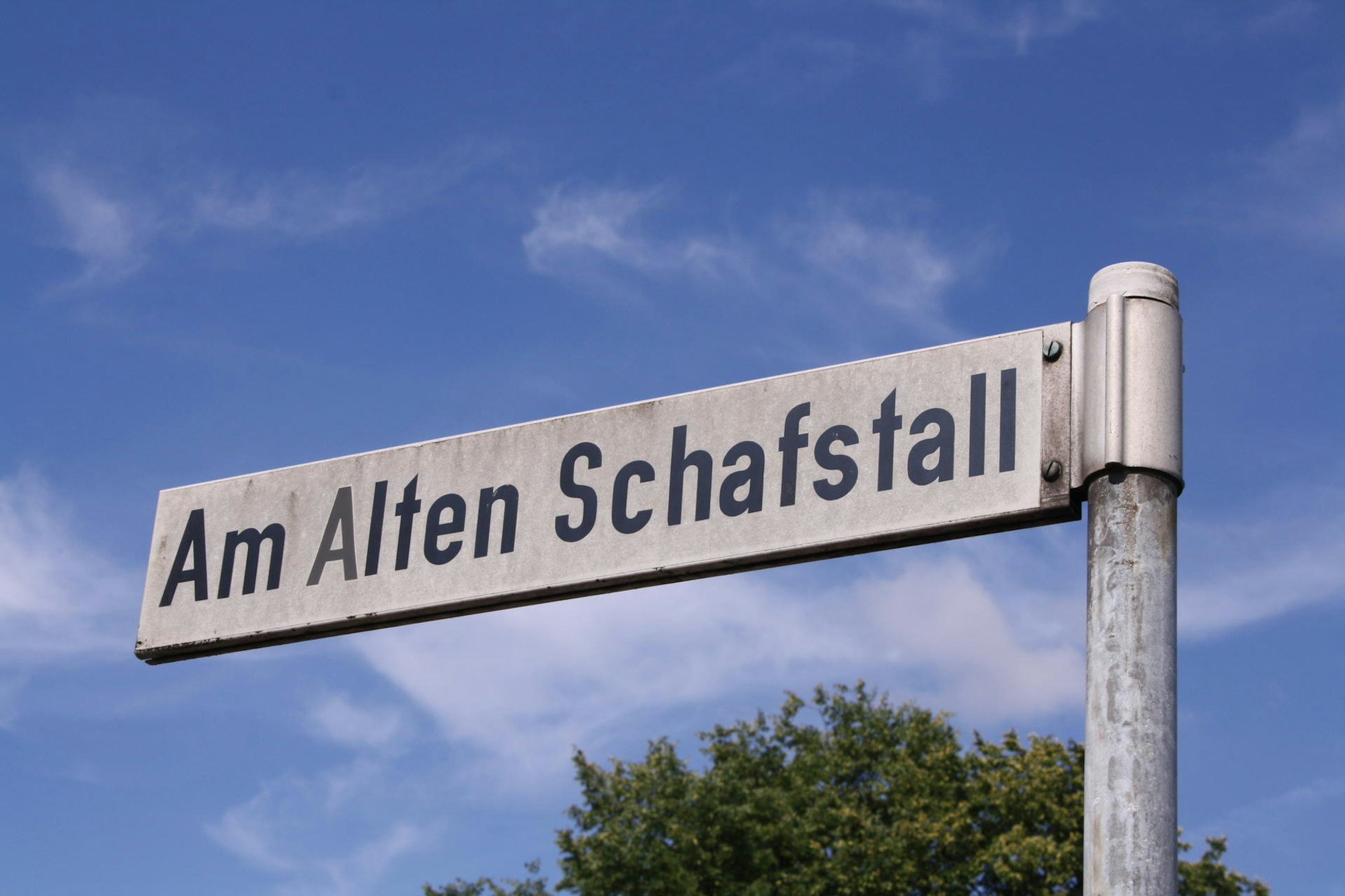 Straßenschild