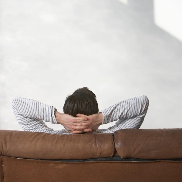 Mann enspannt, Getty Images