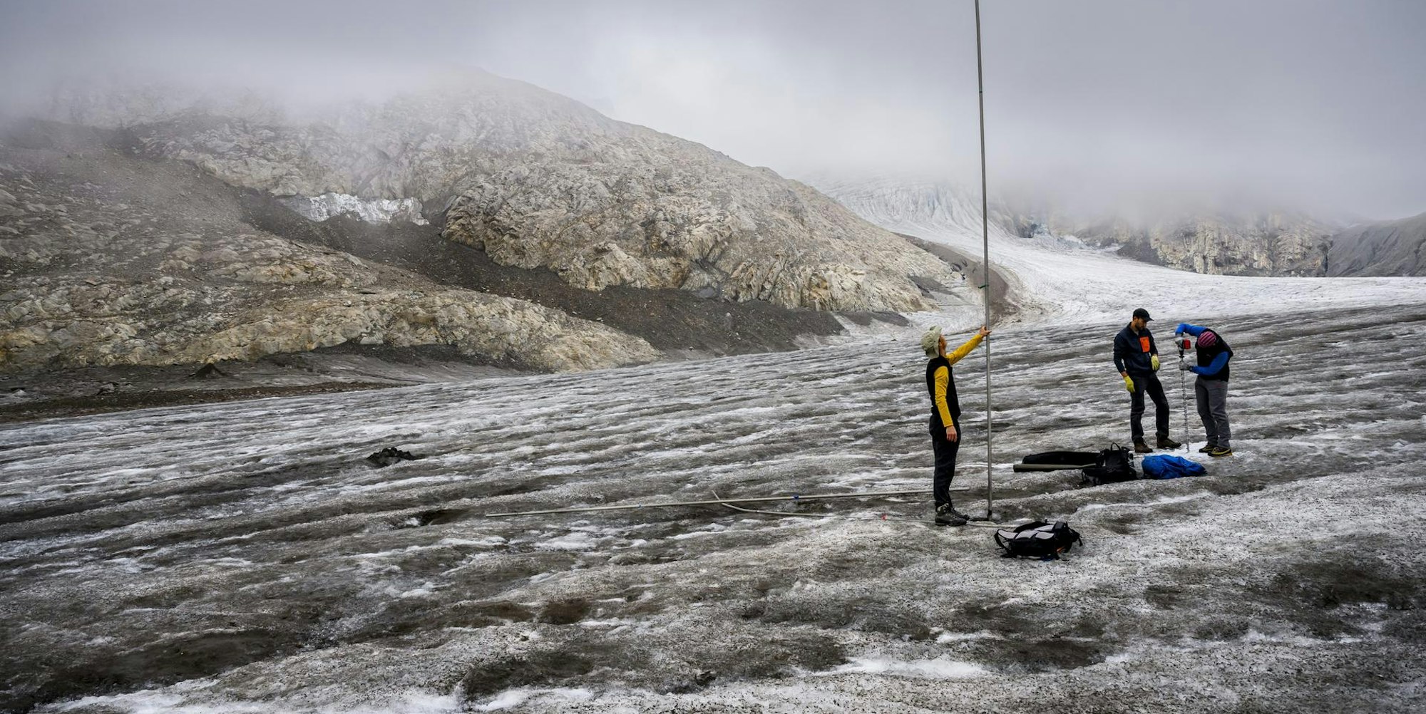 Griesgletscher Messung dpa 28092