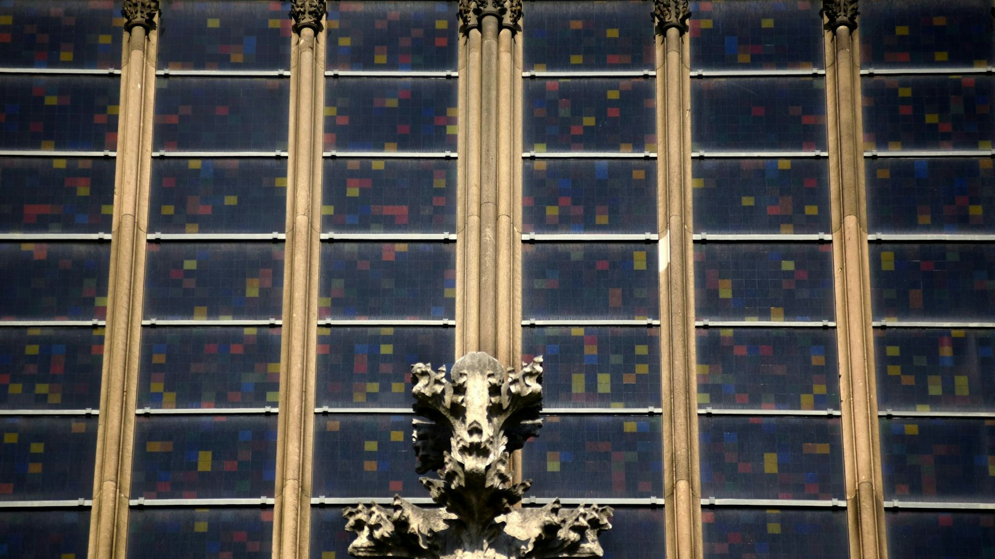 Das Fenster von Gerhard Richter im Kölner Dom