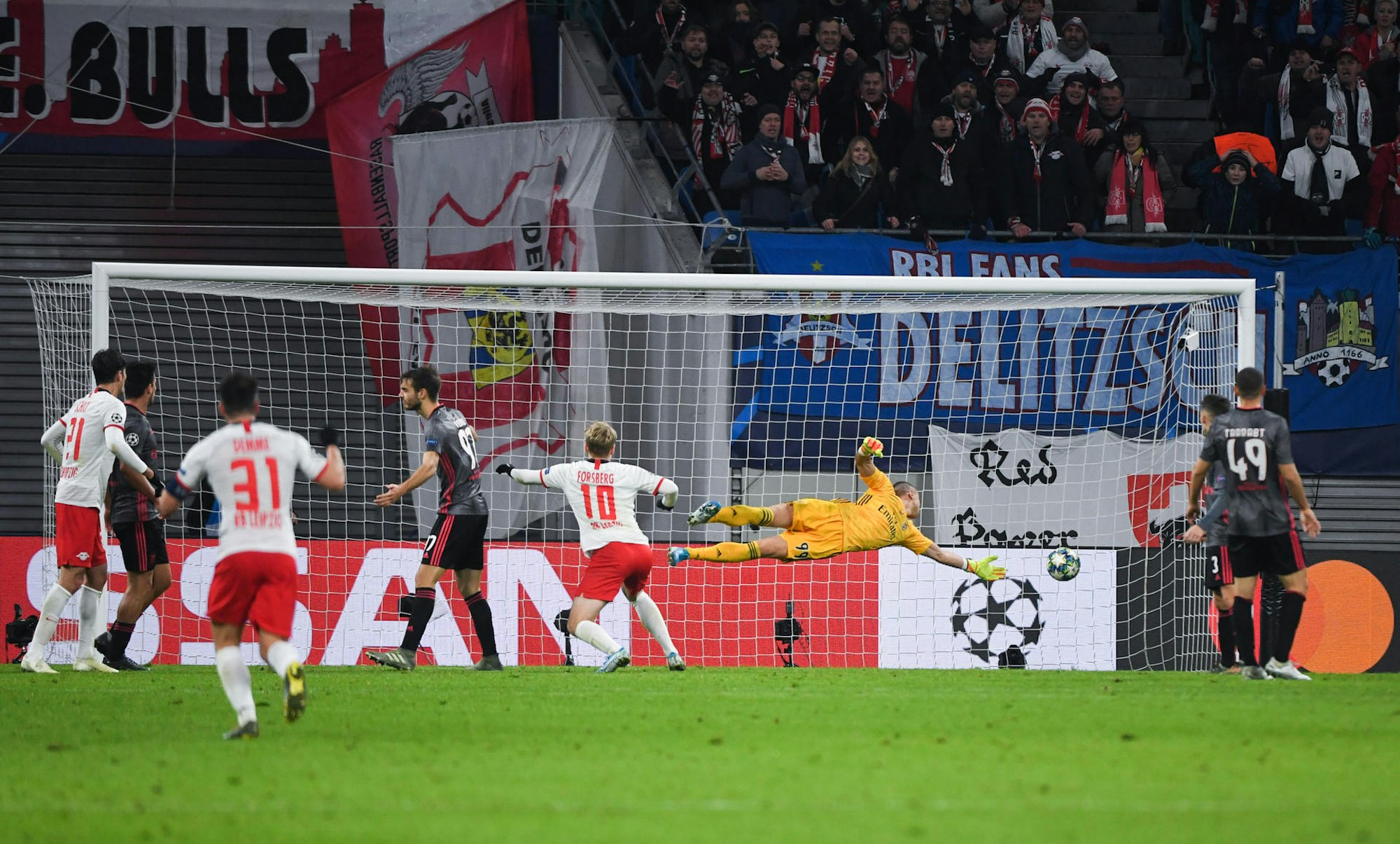 Leipzig gegen Benfica