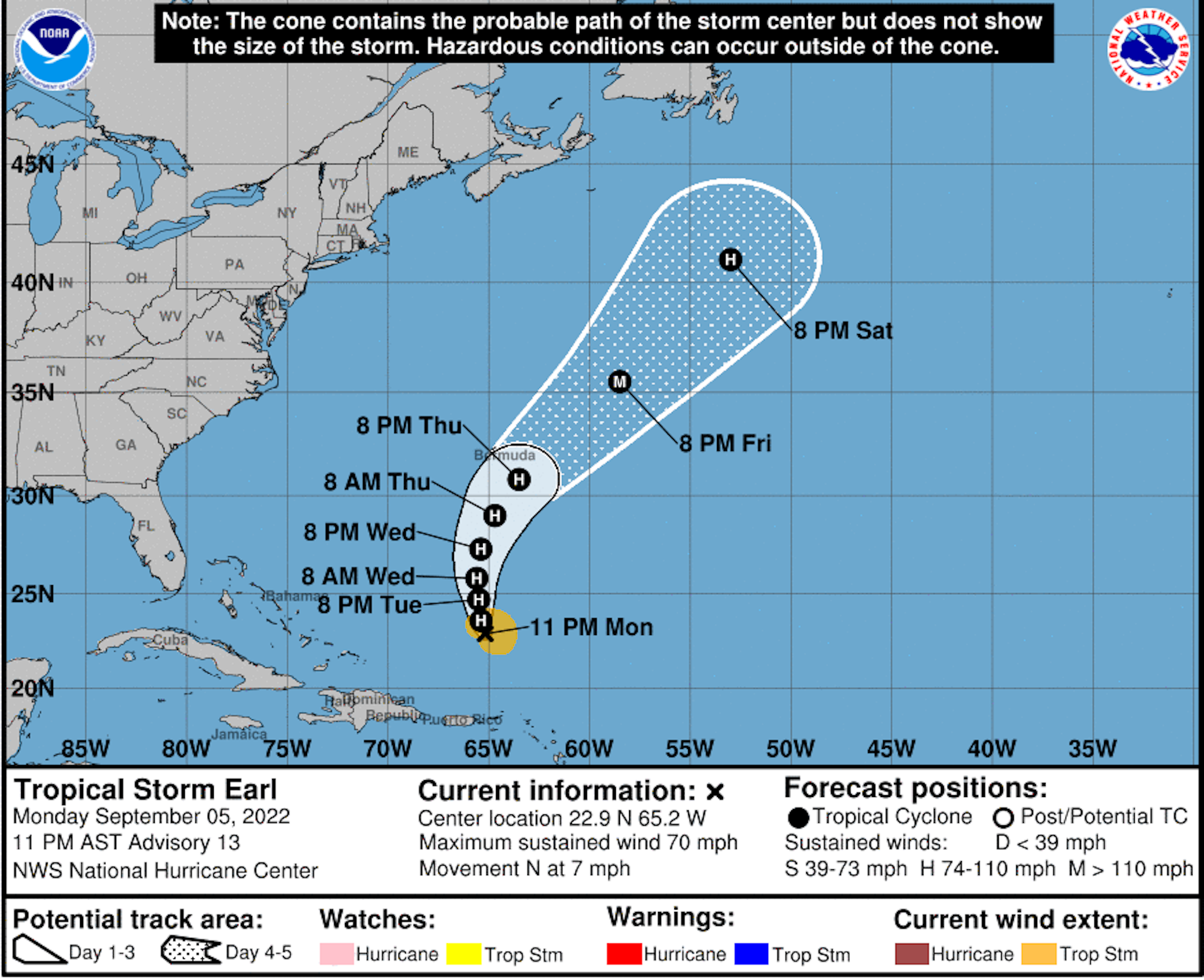 Hurrican Earl NHC 0609