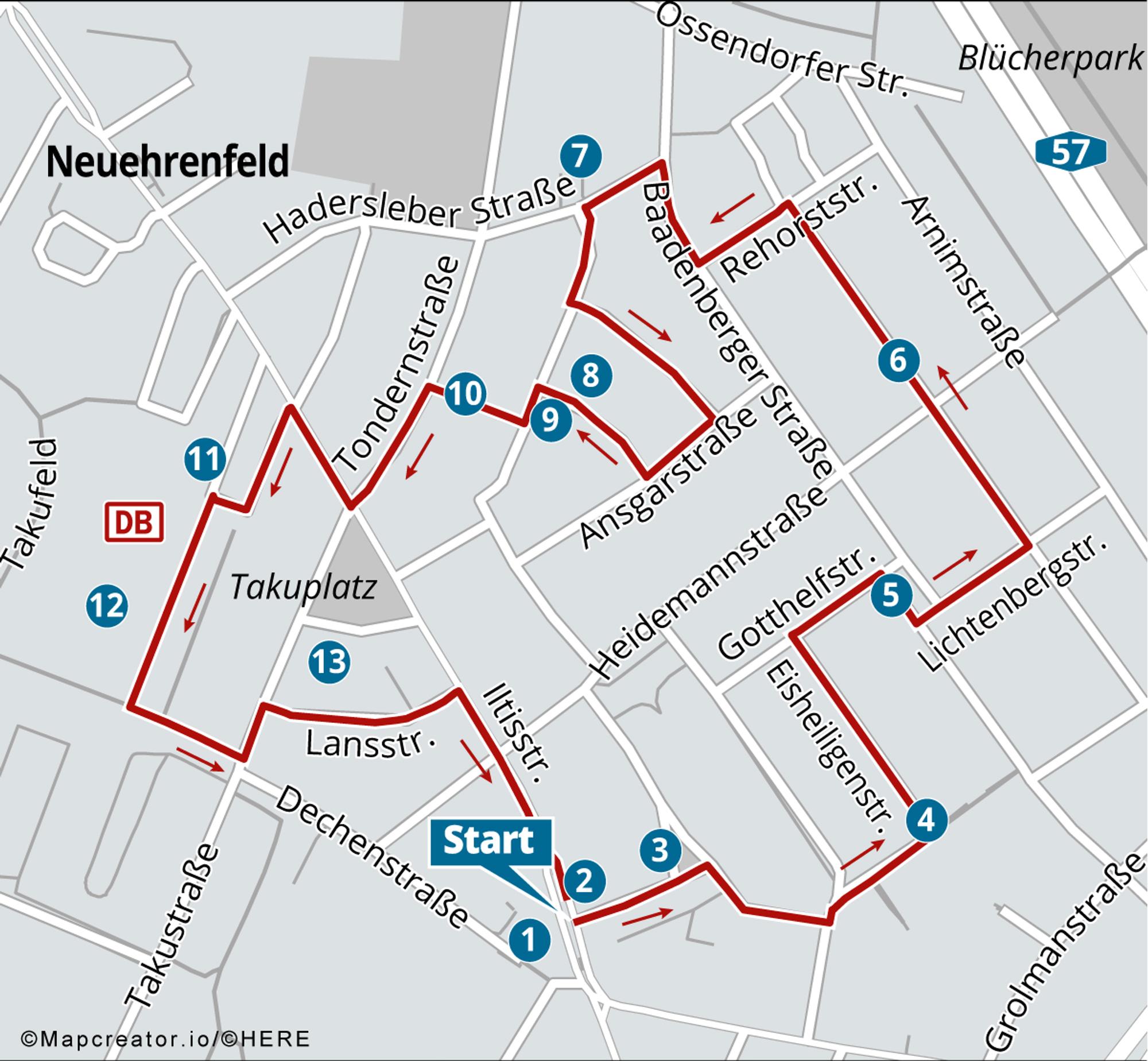 Stadtspaziergang-Neuehrenfeld