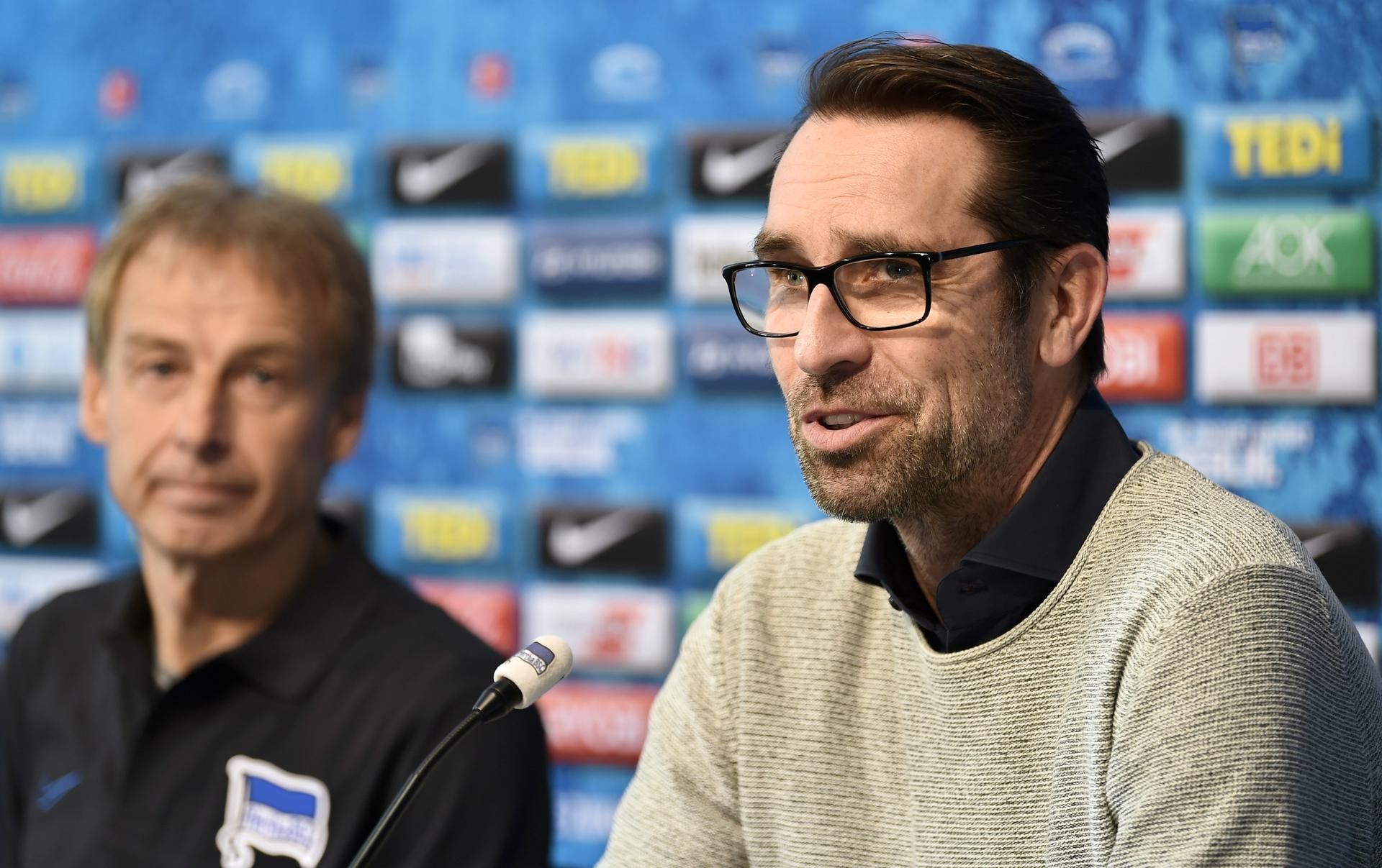 Preetz und Klinsmann