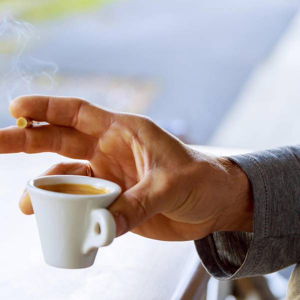 Zigarette und Kaffee Getty Images