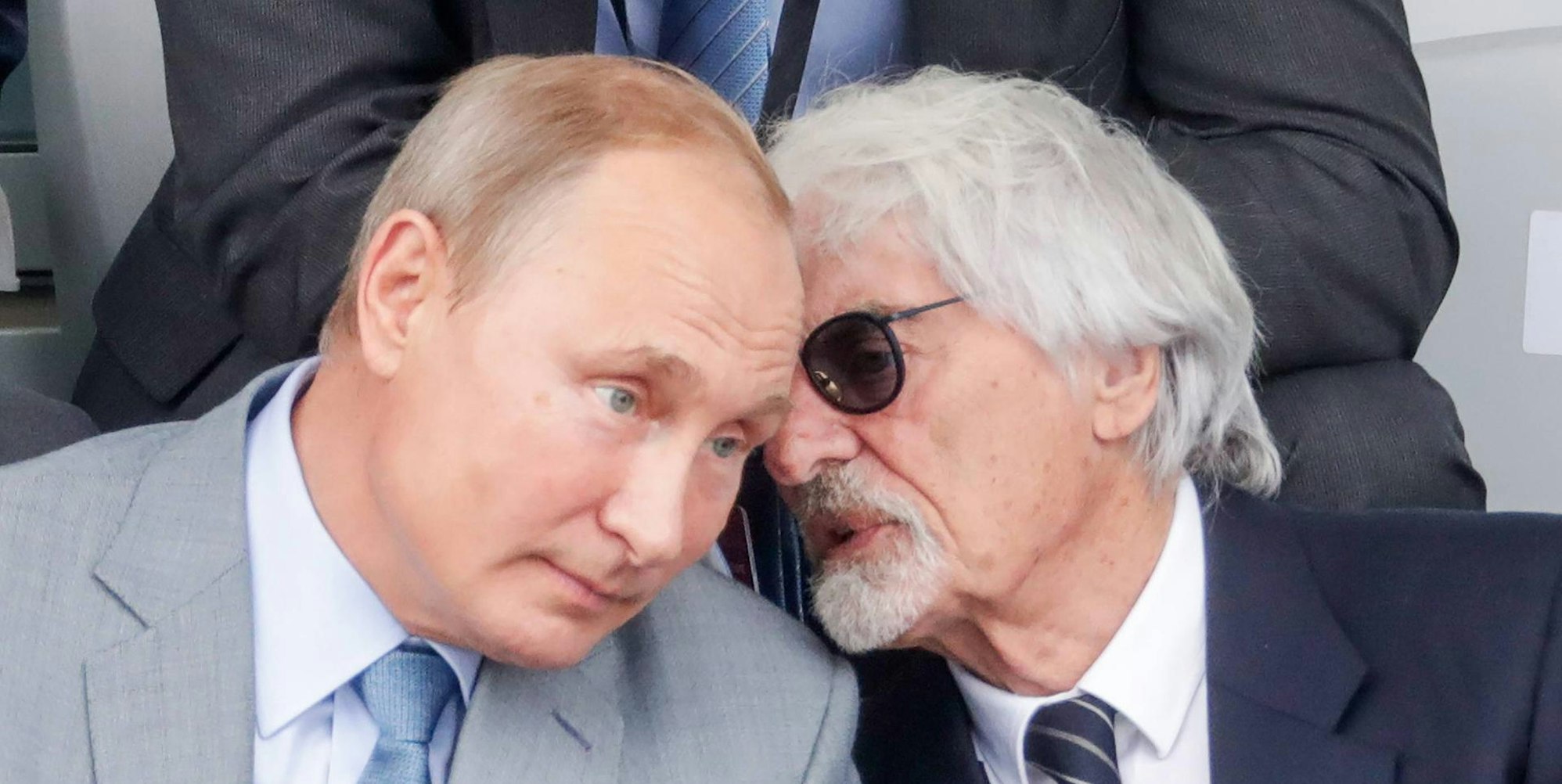 Putin und Ecclestone