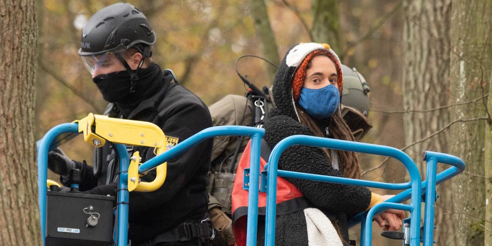 Rackete Dannenröder Forst