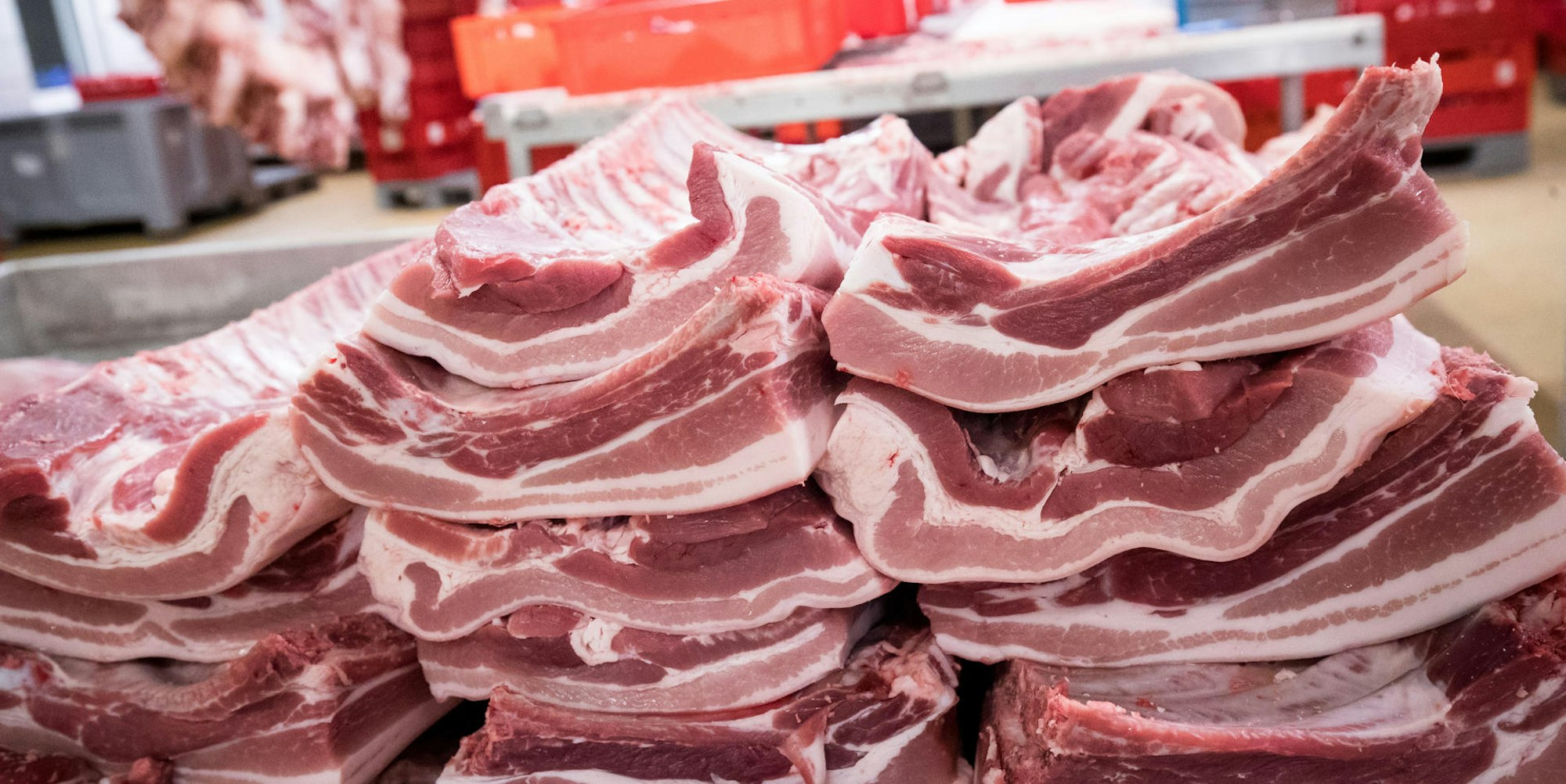 Bauchfleisch vom SChwein