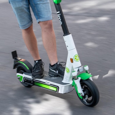 E-Scooter Lime