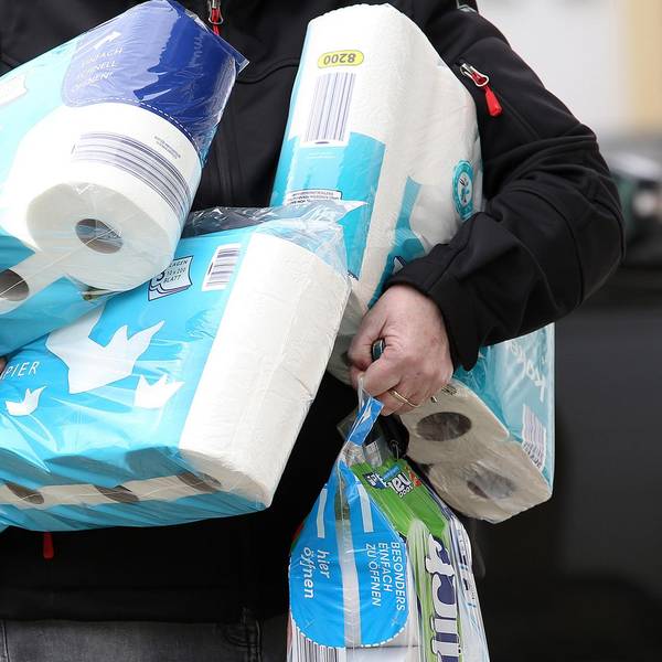 Hamsterkauf Toilettenpapier
