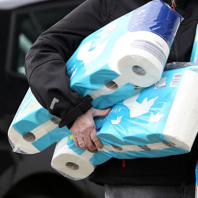 Hamsterkauf Toilettenpapier