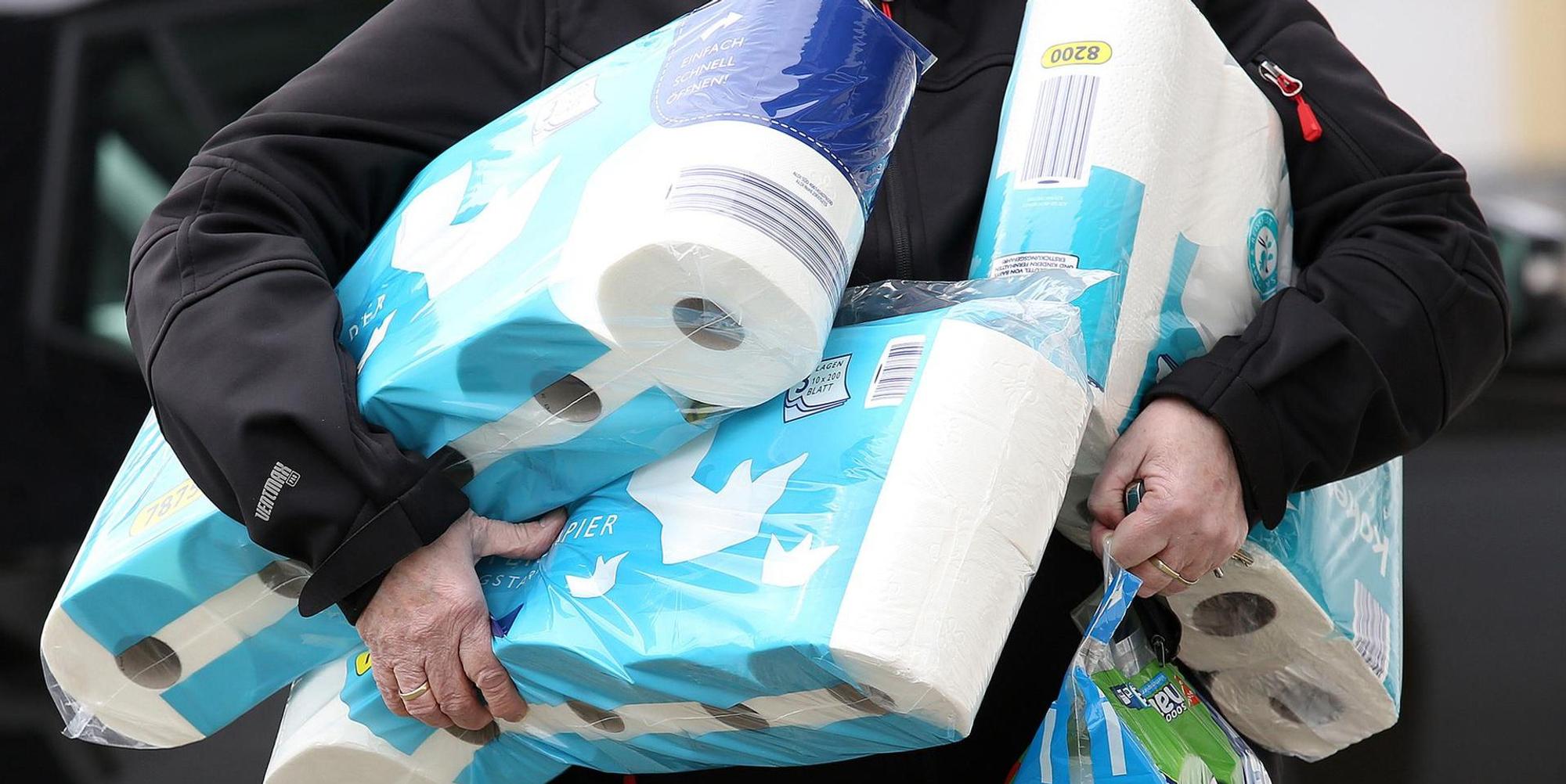 Hamsterkauf Toilettenpapier