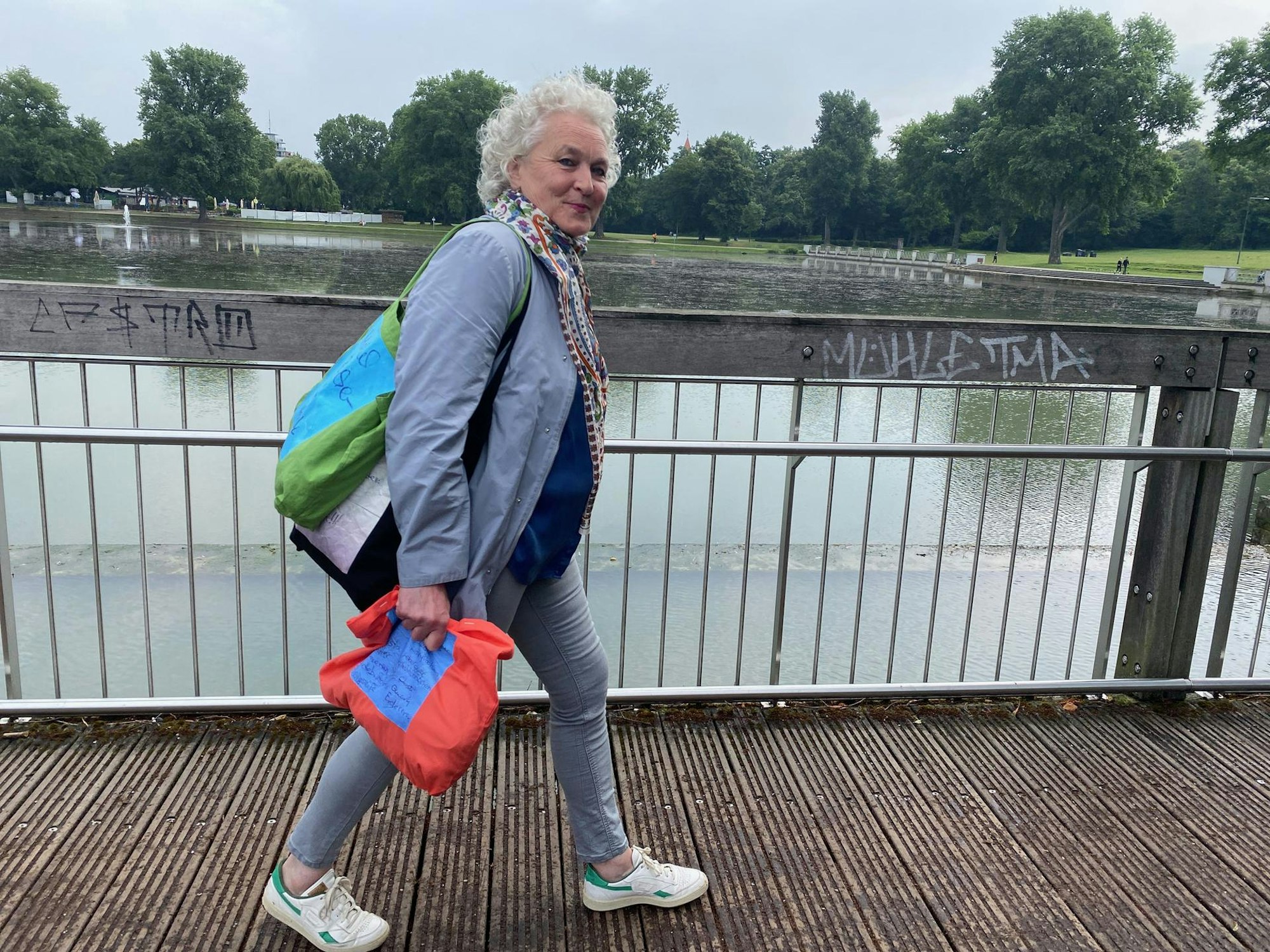 Katharina Middendorf läuft