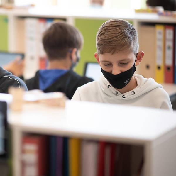 Schüler Maske