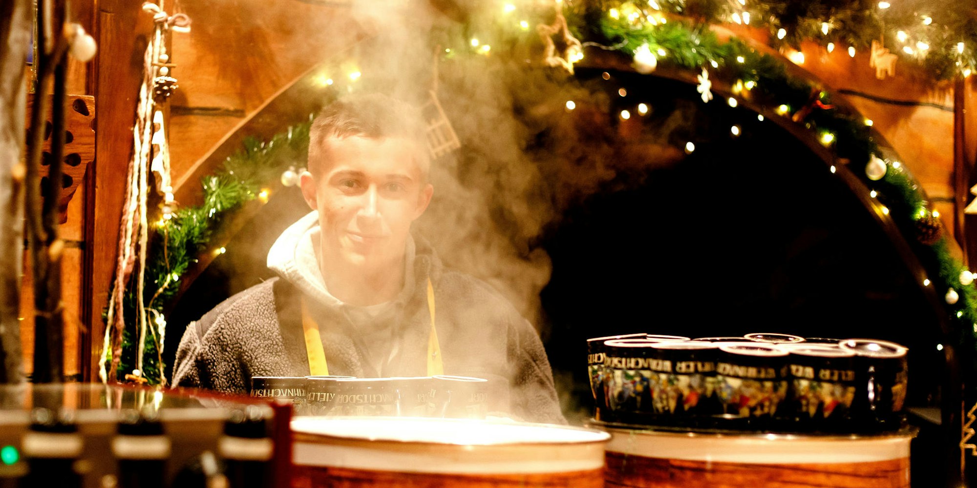 Glühwein Weihnachtsmarkt Symbol
