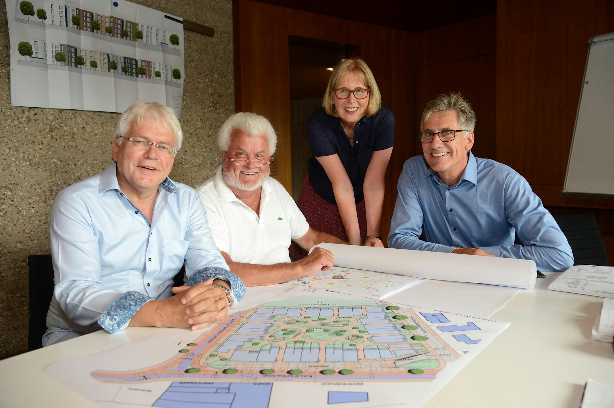 Bebauung Steinbüchel-Gelände