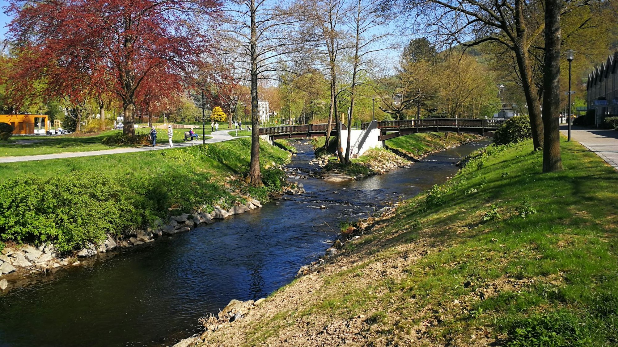 Der Kneipp Erlebnispark in Olsberg.