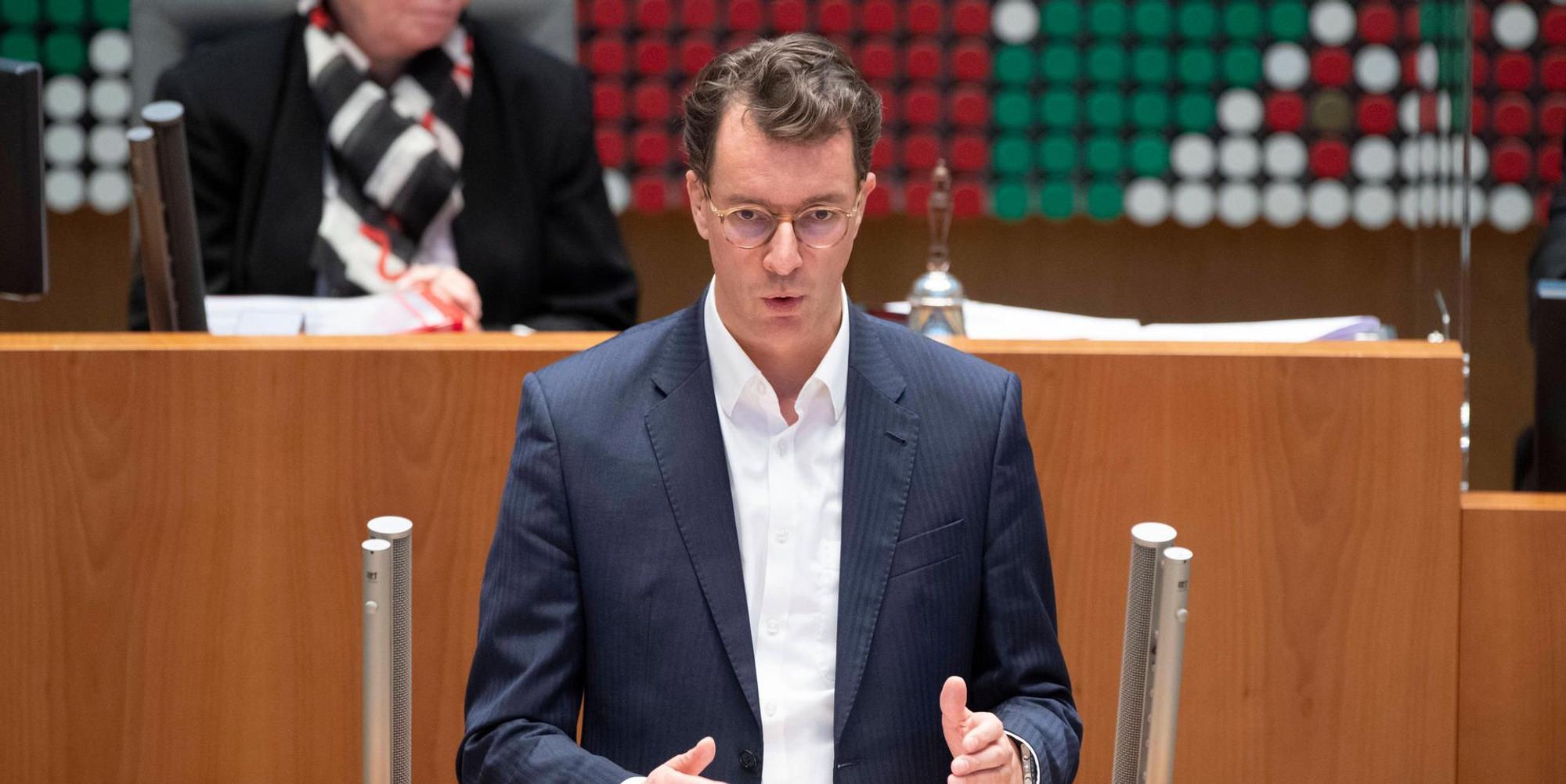 Wüst Landtag Rede