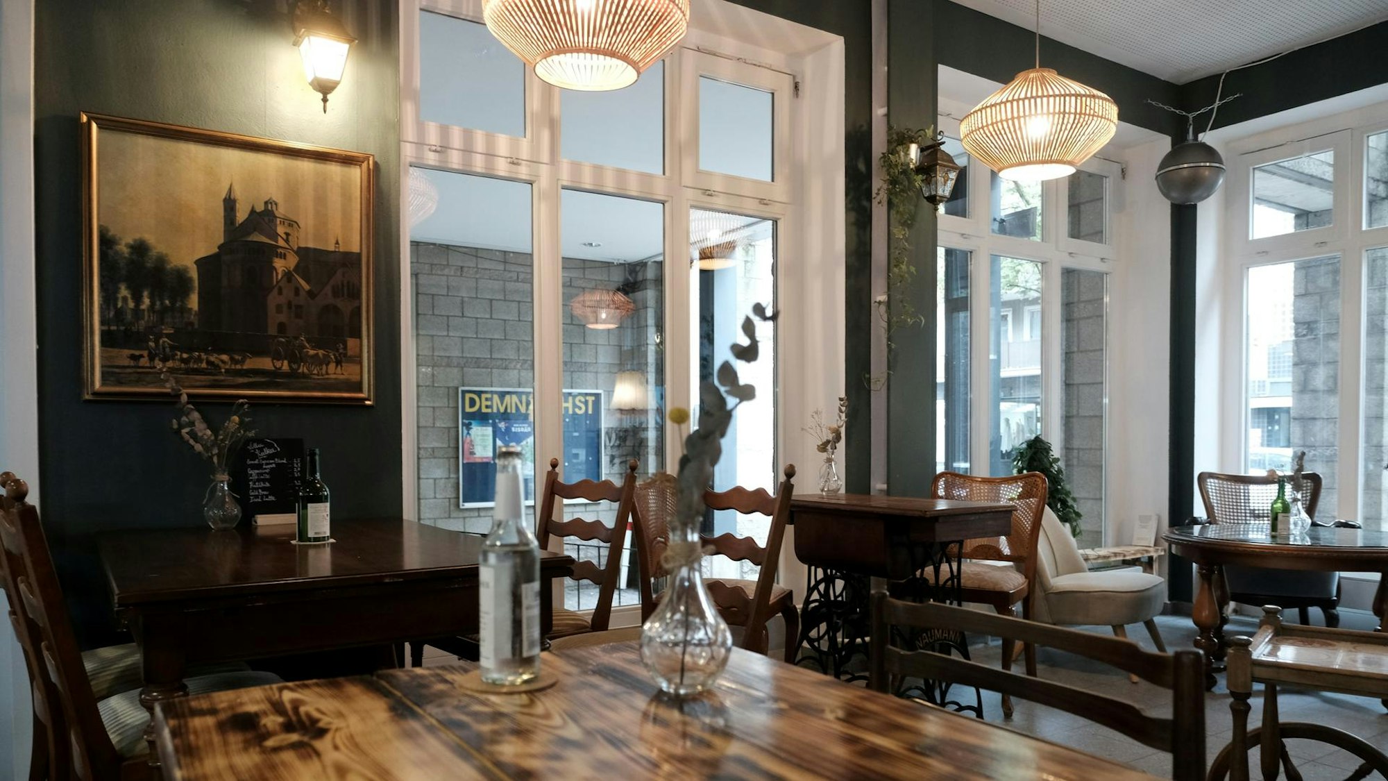 Innenraum eines Cafés