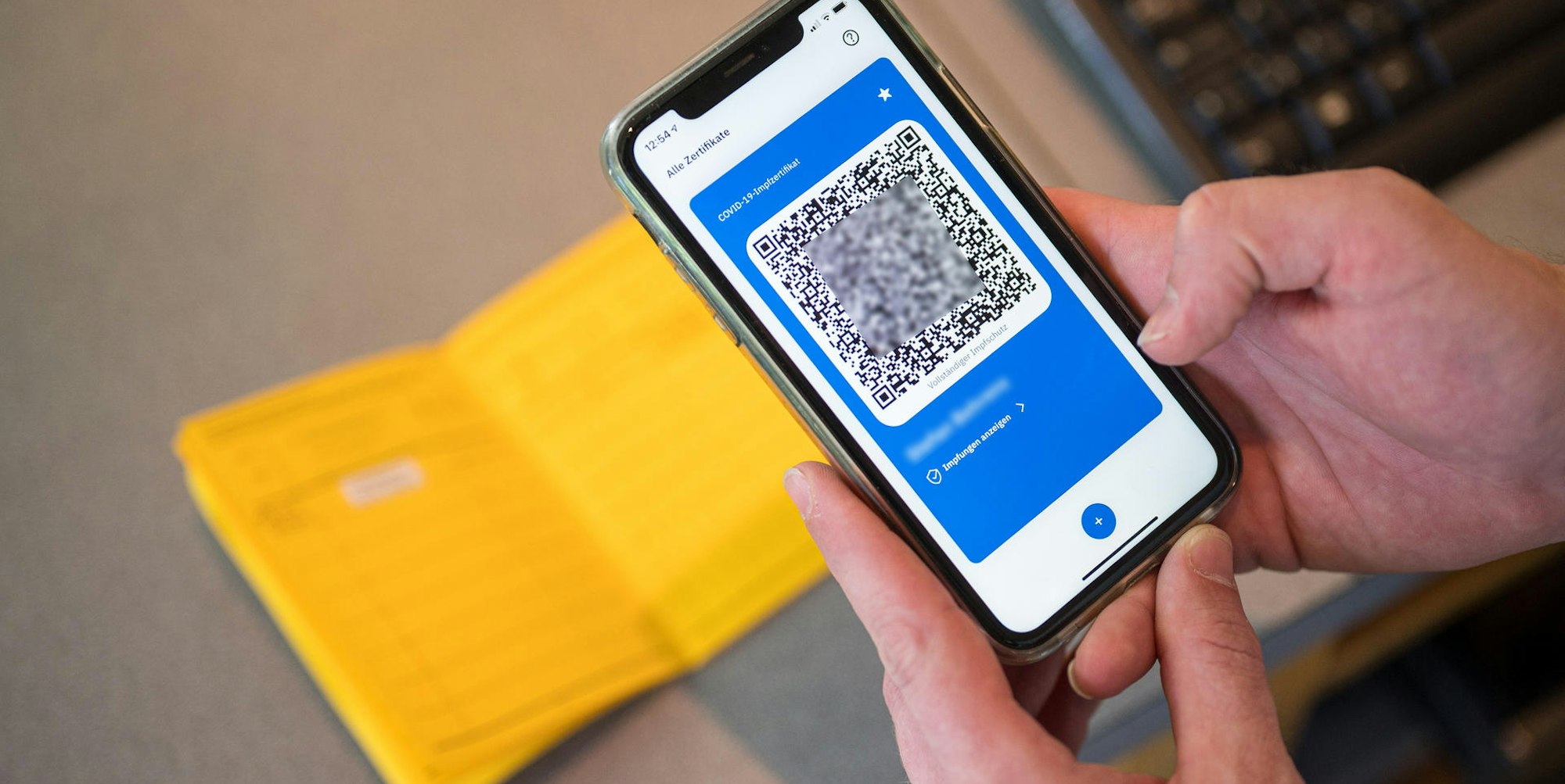 Symbolbild 3G Arbeitsplatz