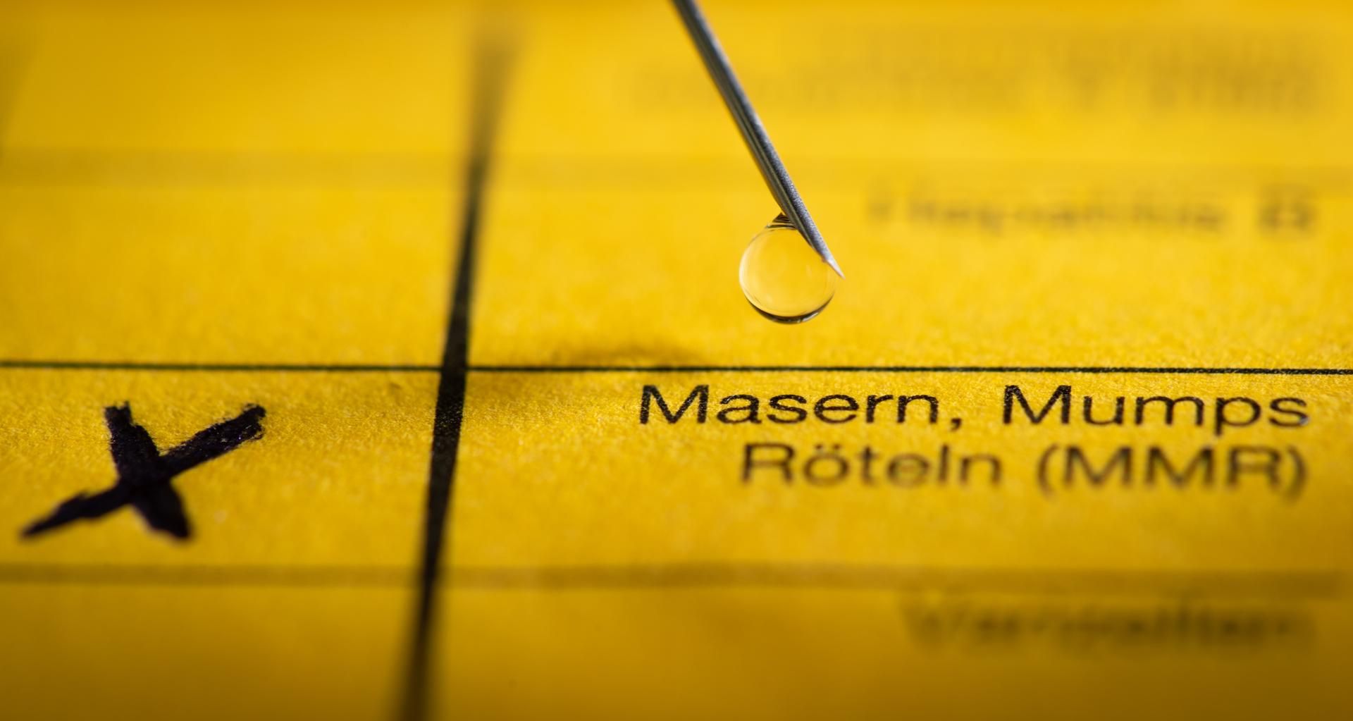 Masern Impfpass