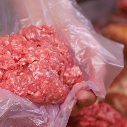 Hackfleisch von der Frischetheke