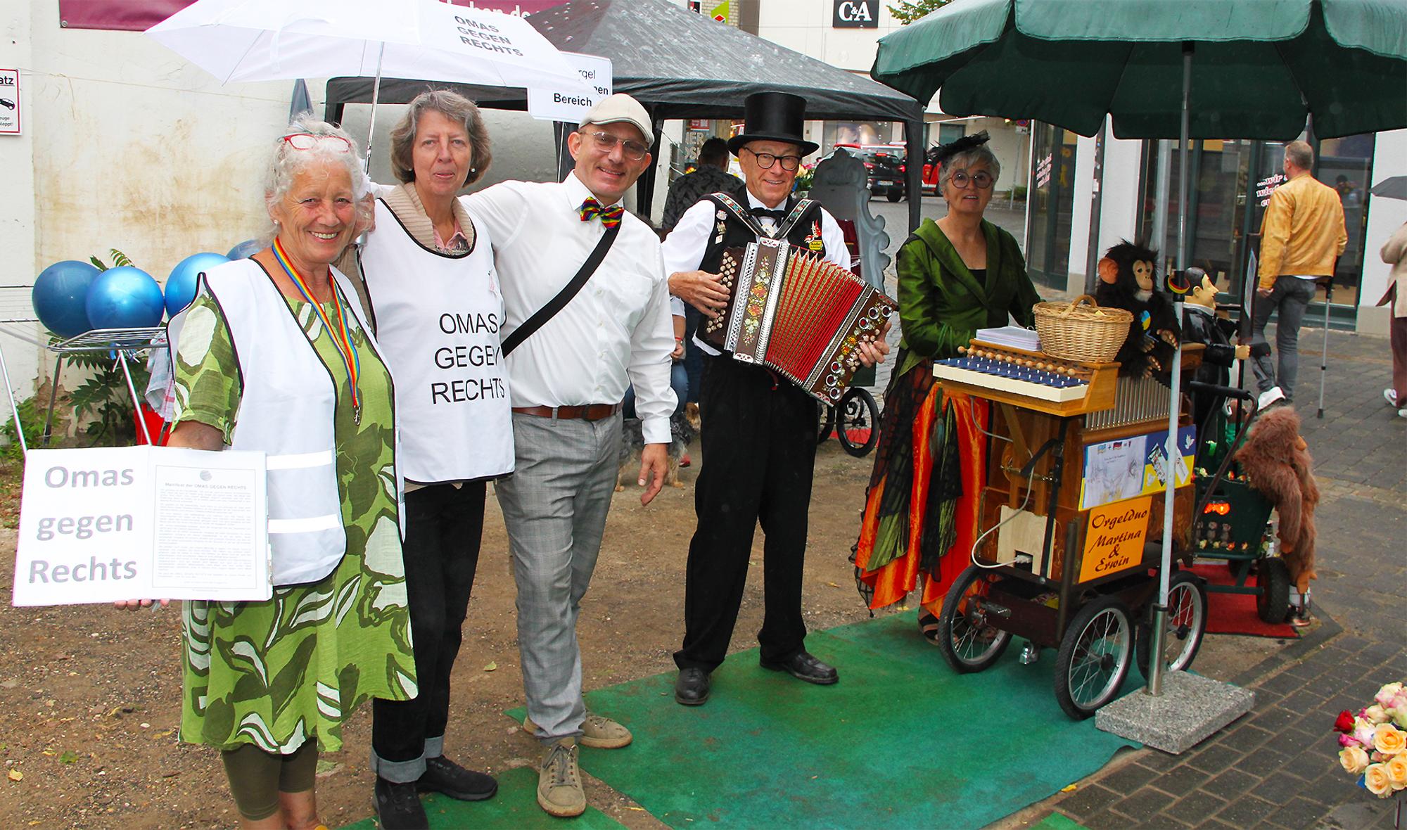 Stadtfest Euskirchen-Omas gegen Rechts