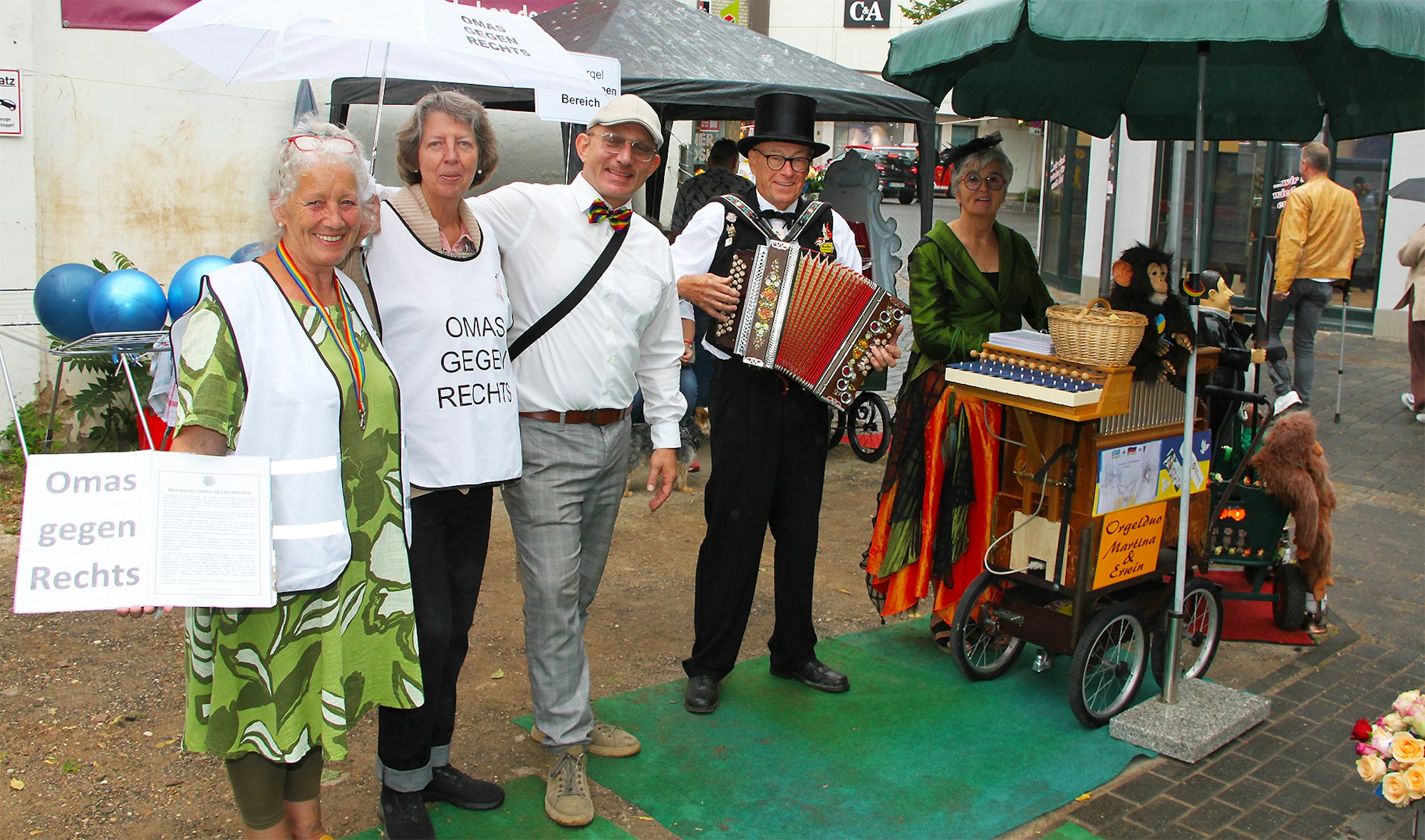 Stadtfest Euskirchen-Omas gegen Rechts