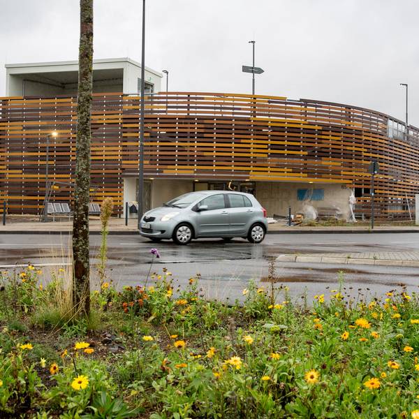 Park-and-Ride-Palette in Porz-Wahn