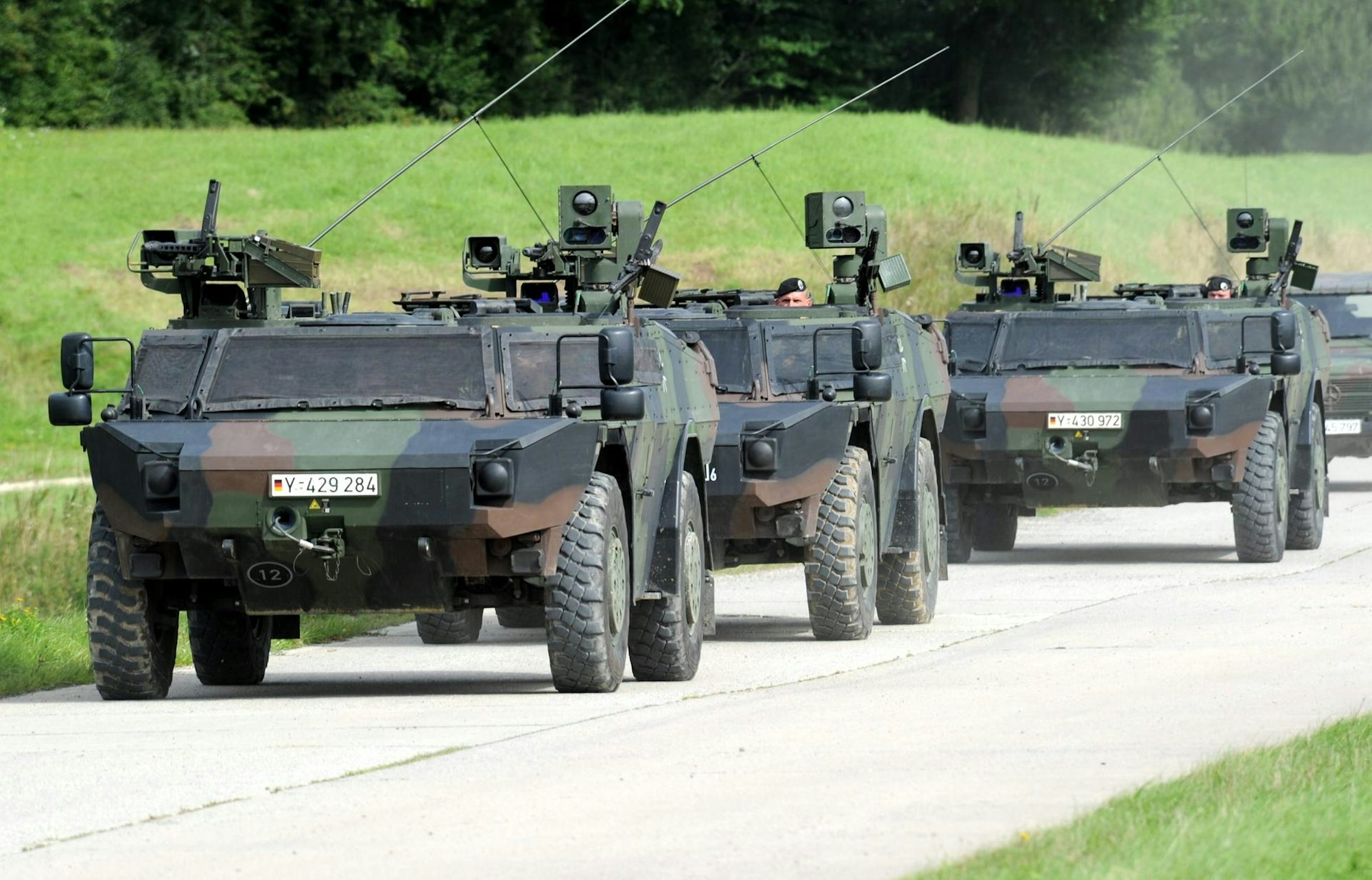 Transportpanzer Fennek dpa