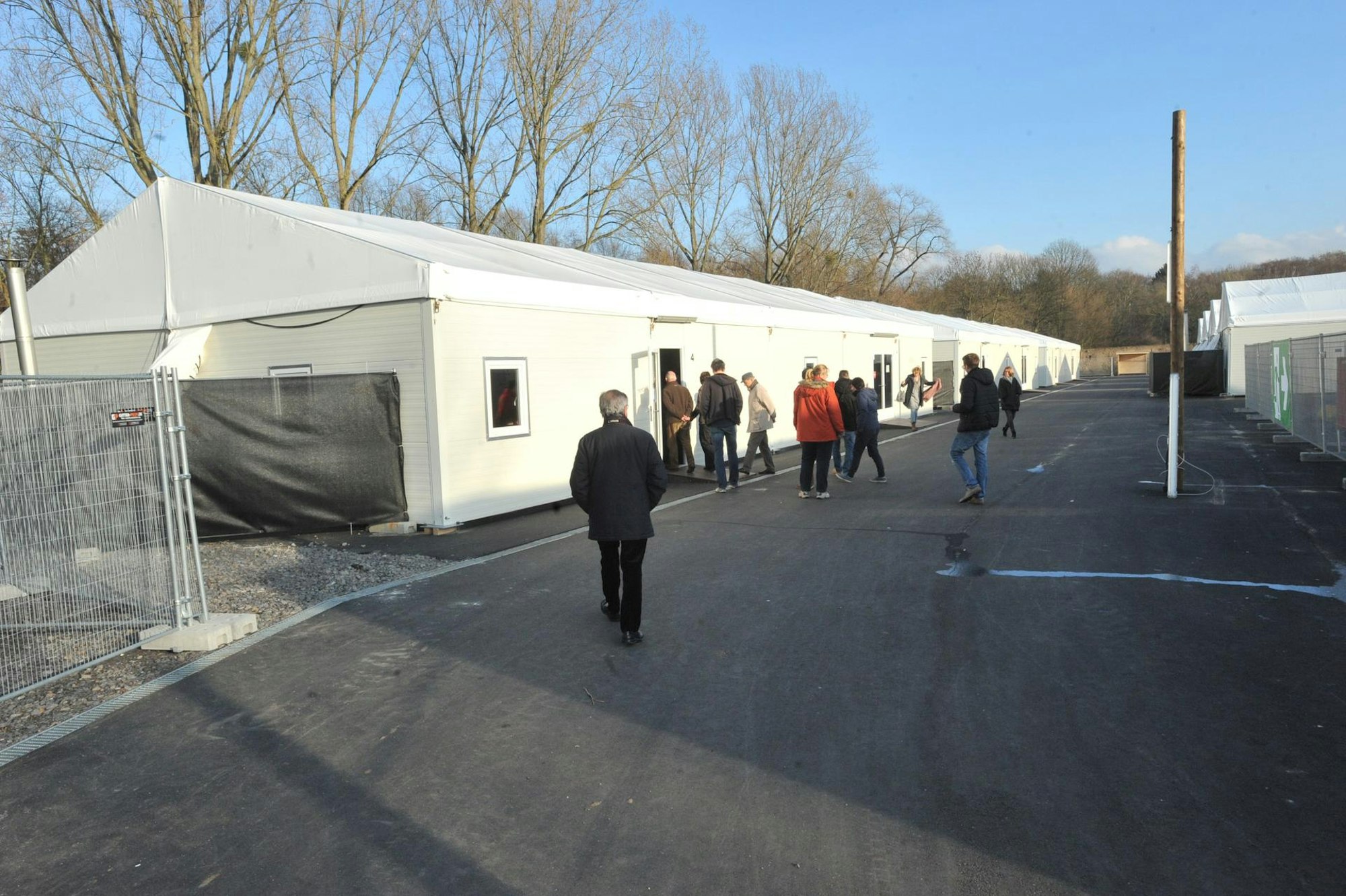 Unterkunft Geflüchtete Auermühle