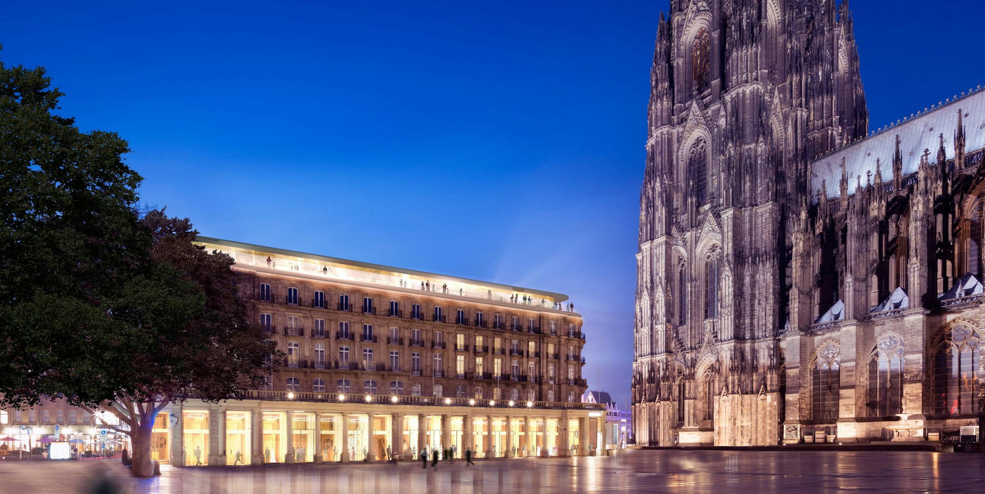 Dom-Hotel mit Dom Ingenhoven